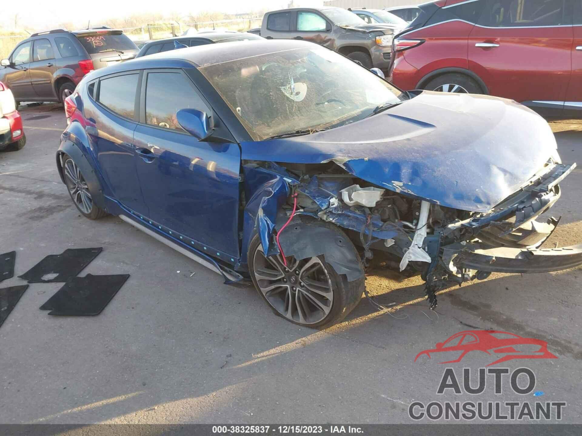 HYUNDAI VELOSTER 2016 - KMHTC6AE5GU282510