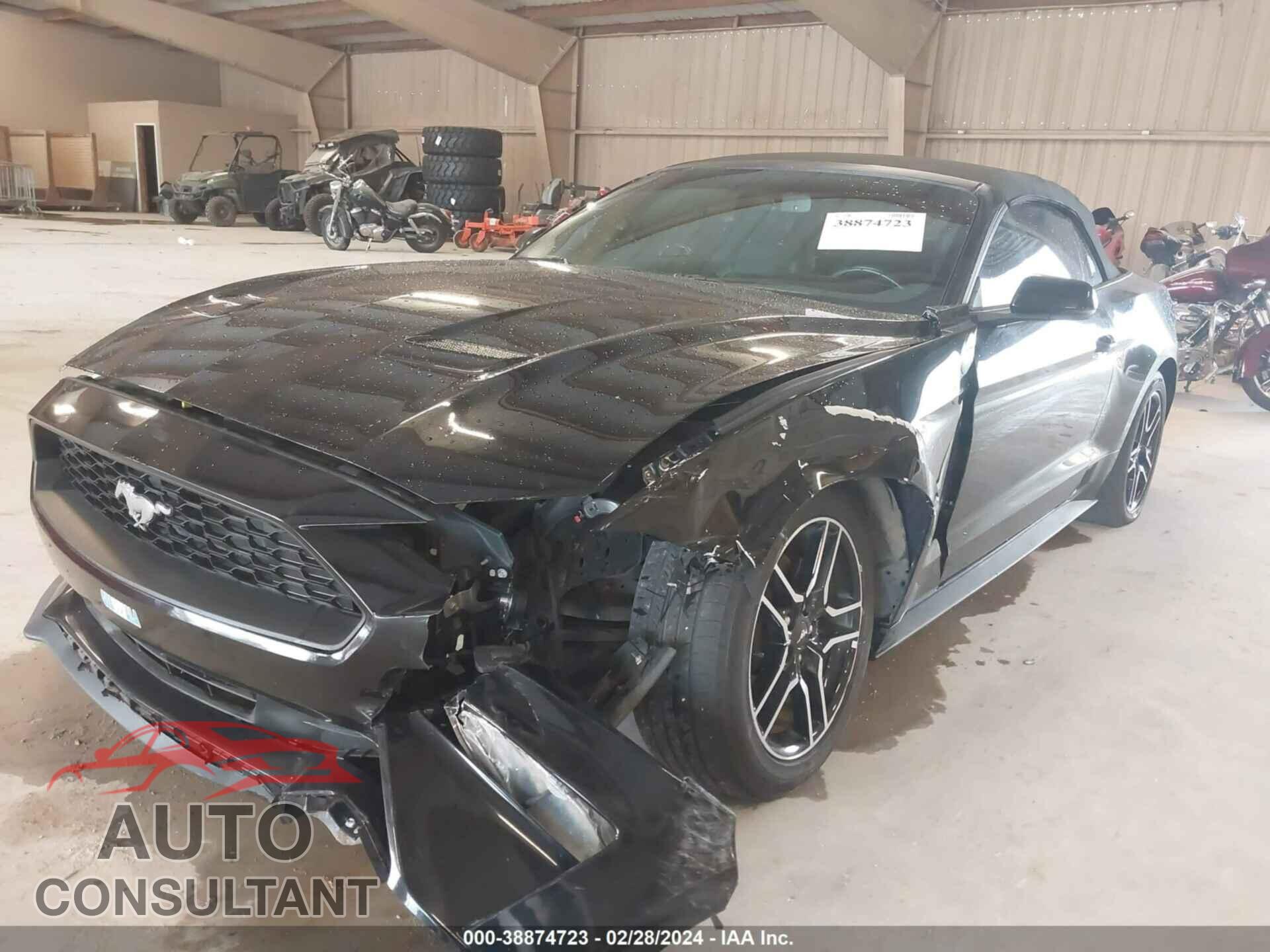 FORD MUSTANG 2018 - 1FATP8UH4J5117775