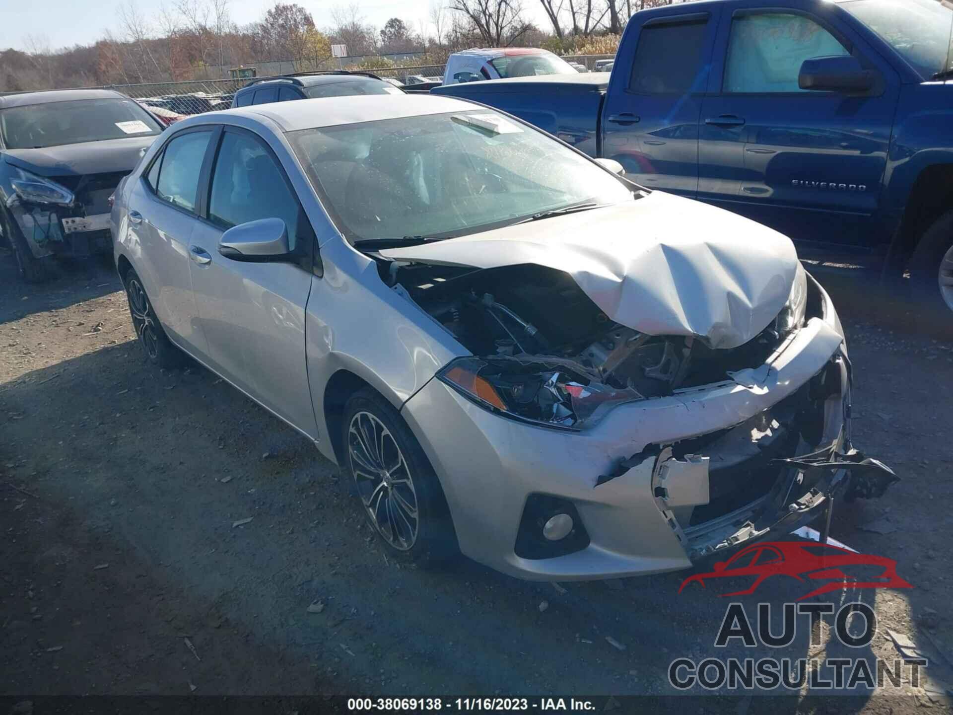 TOYOTA COROLLA 2016 - 2T1BURHE8GC577439