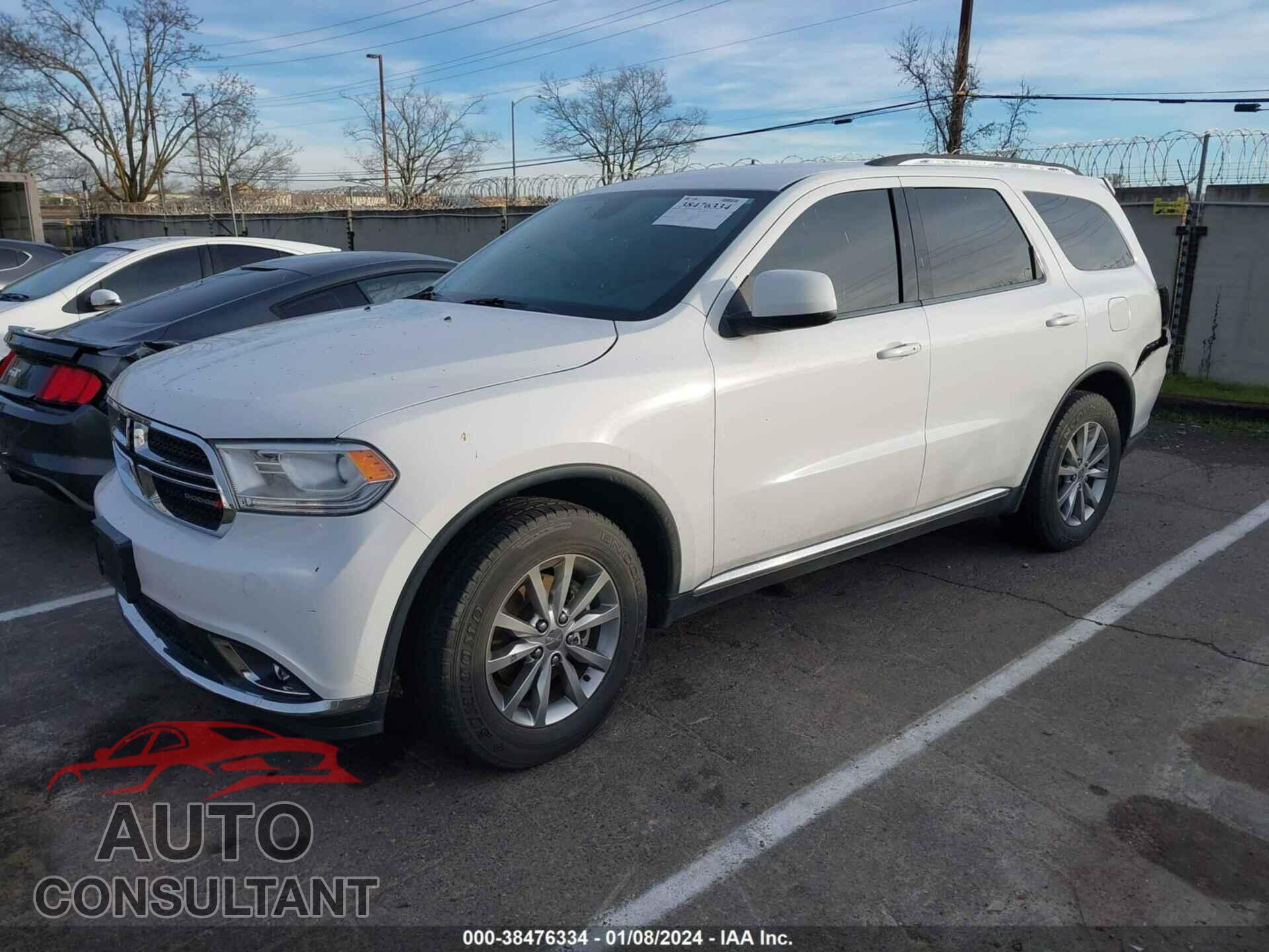 DODGE DURANGO 2017 - 1C4RDHAG2HC638556