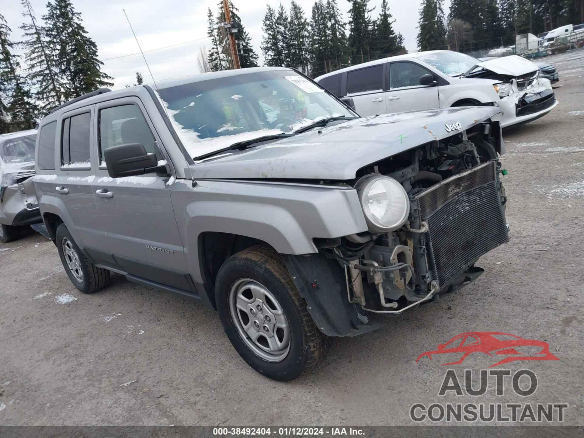 JEEP PATRIOT 2015 - 1C4NJPBAXFD110427