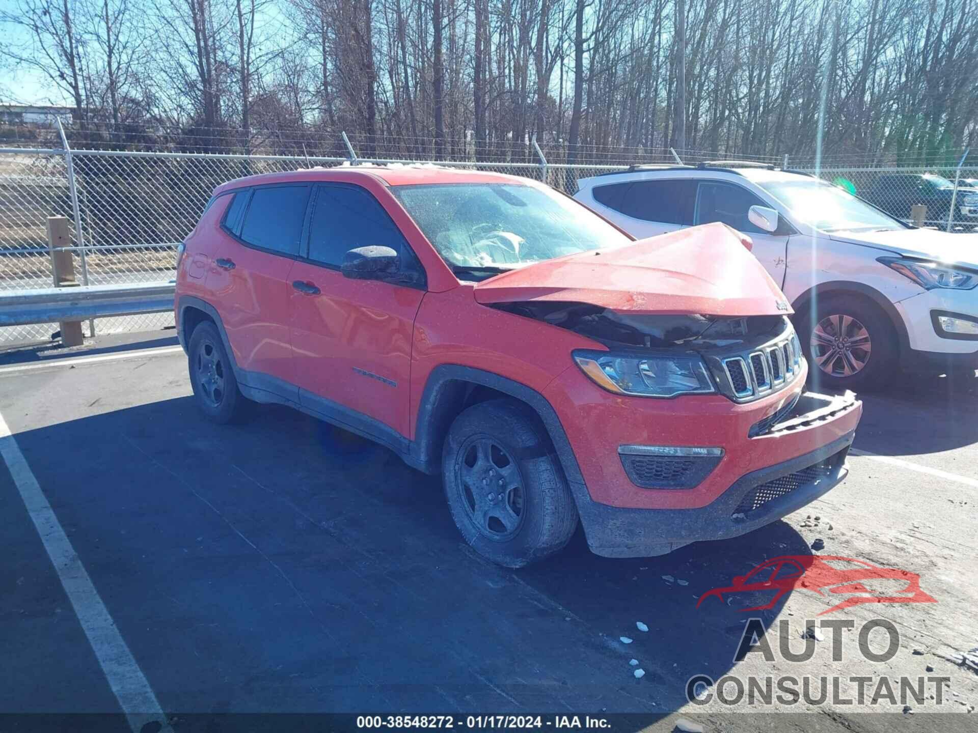 JEEP COMPASS 2019 - 3C4NJCAB5KT851012