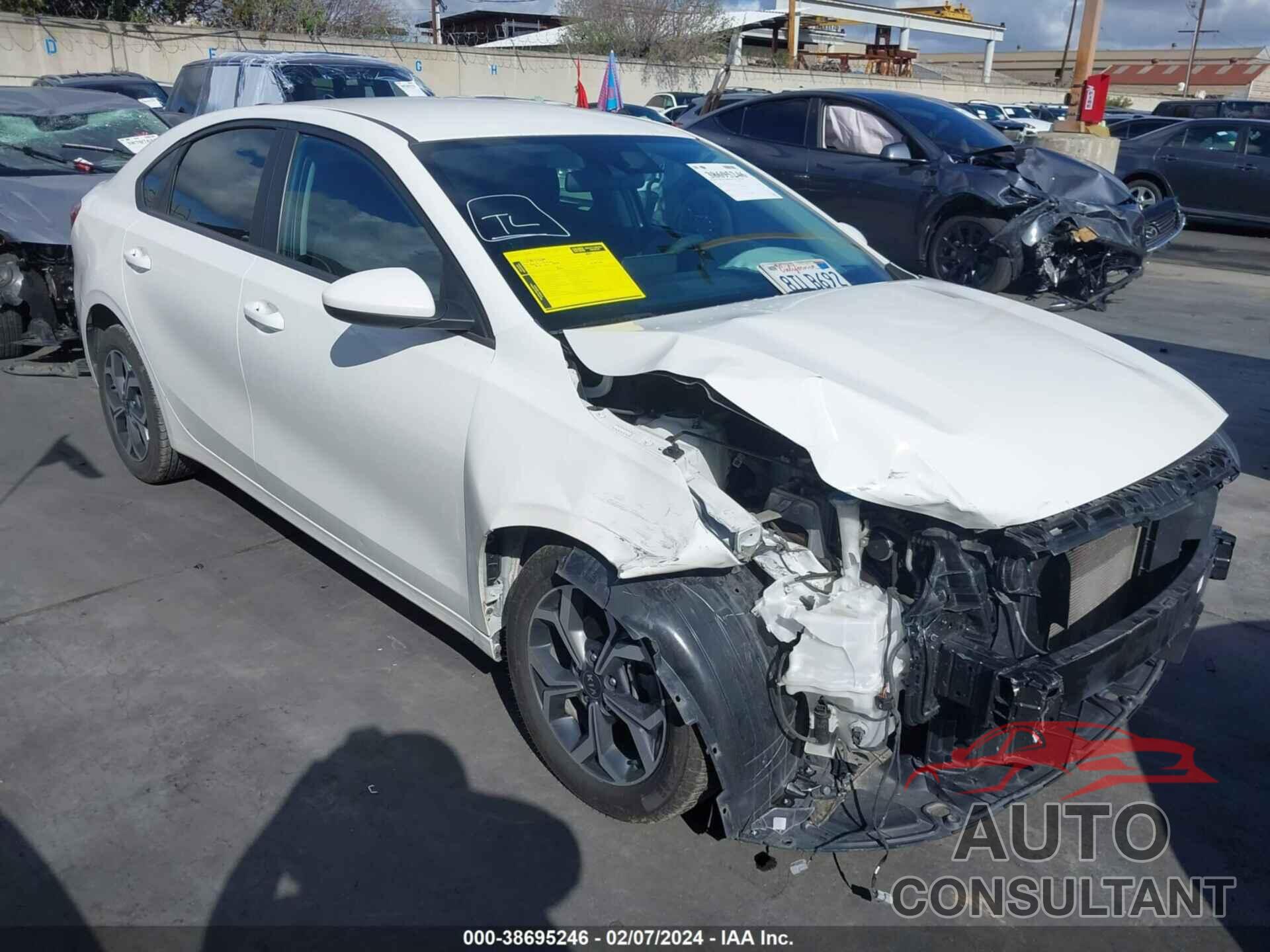 KIA FORTE 2020 - 3KPF24ADXLE257062