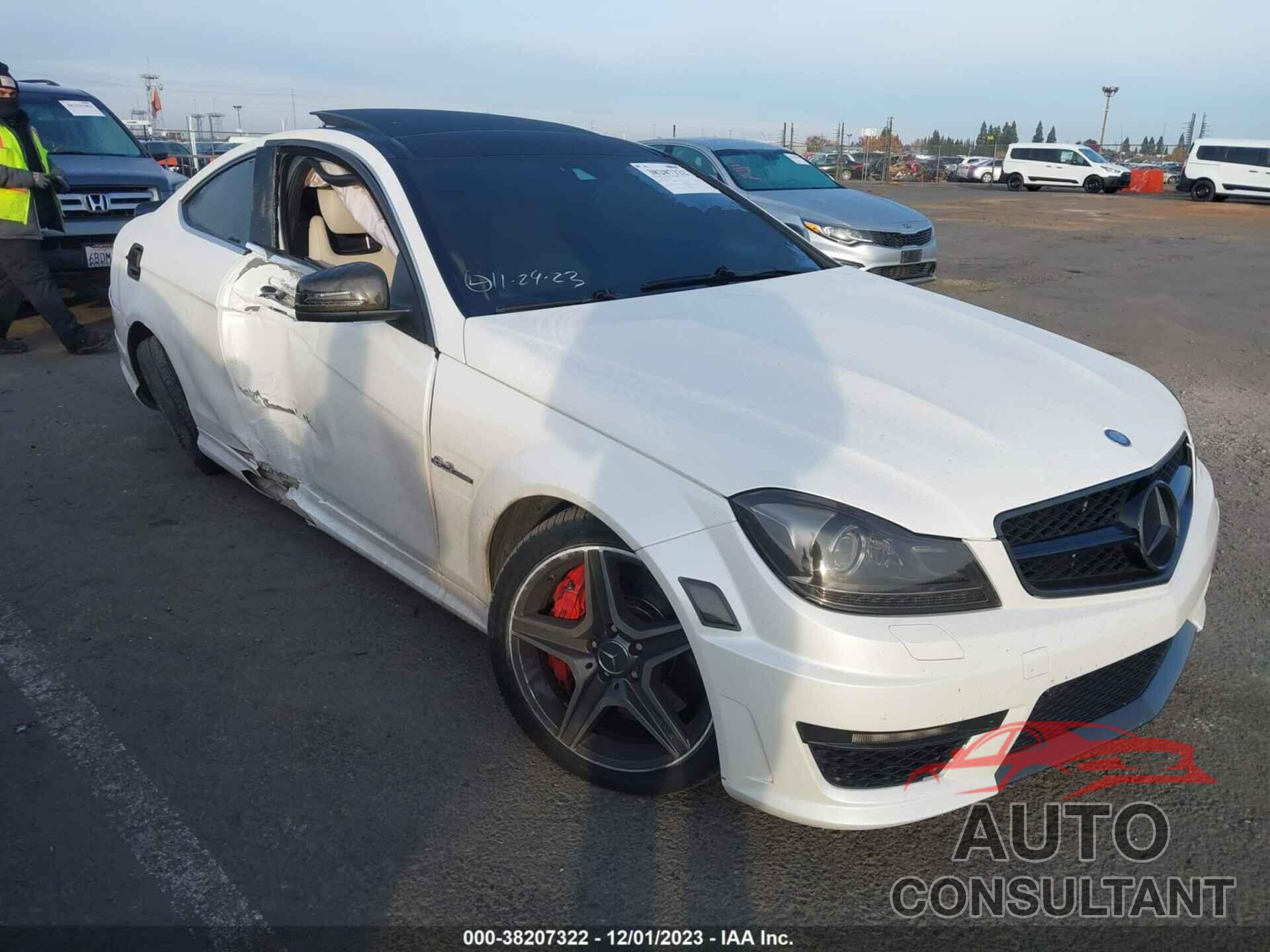 MERCEDES-BENZ C 2012 - WDDGJ7HB0CF772533