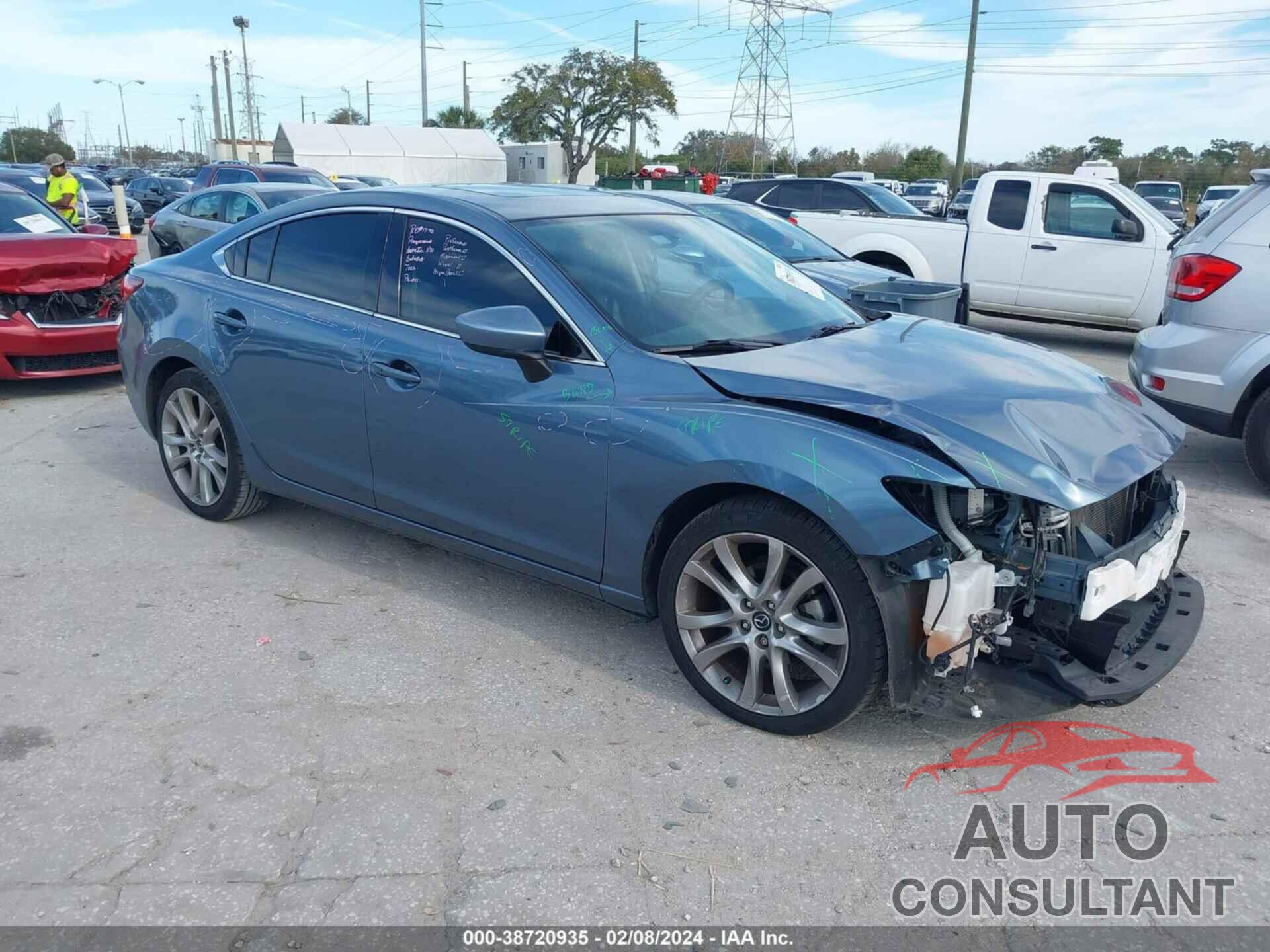 MAZDA MAZDA6 2016 - JM1GJ1V50G1454663