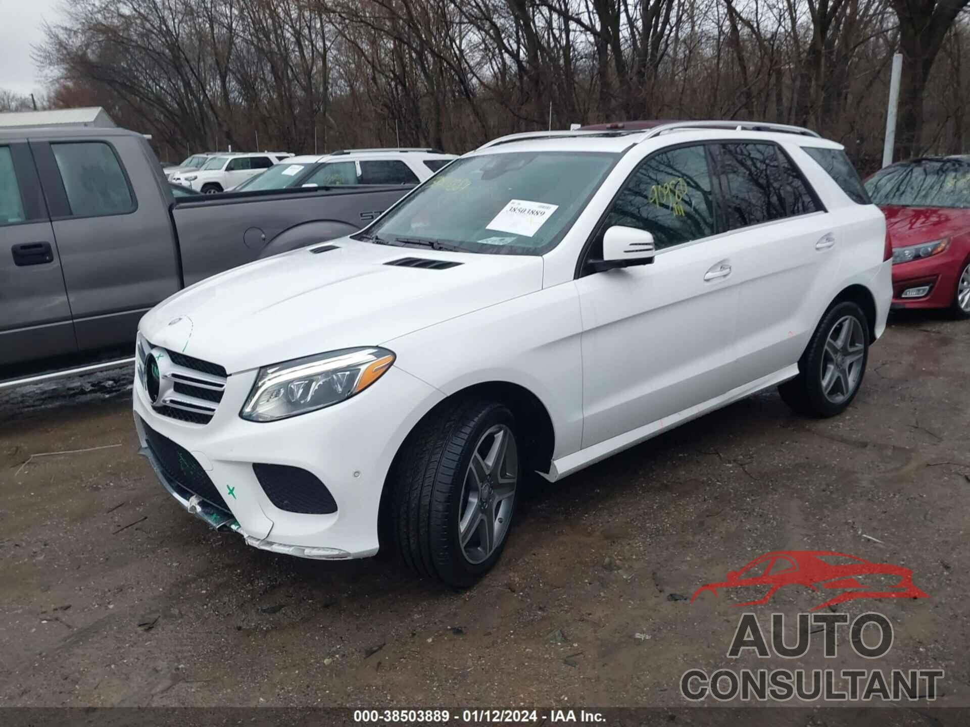 MERCEDES-BENZ GLE 400 2016 - 4JGDA5GB6GA674768