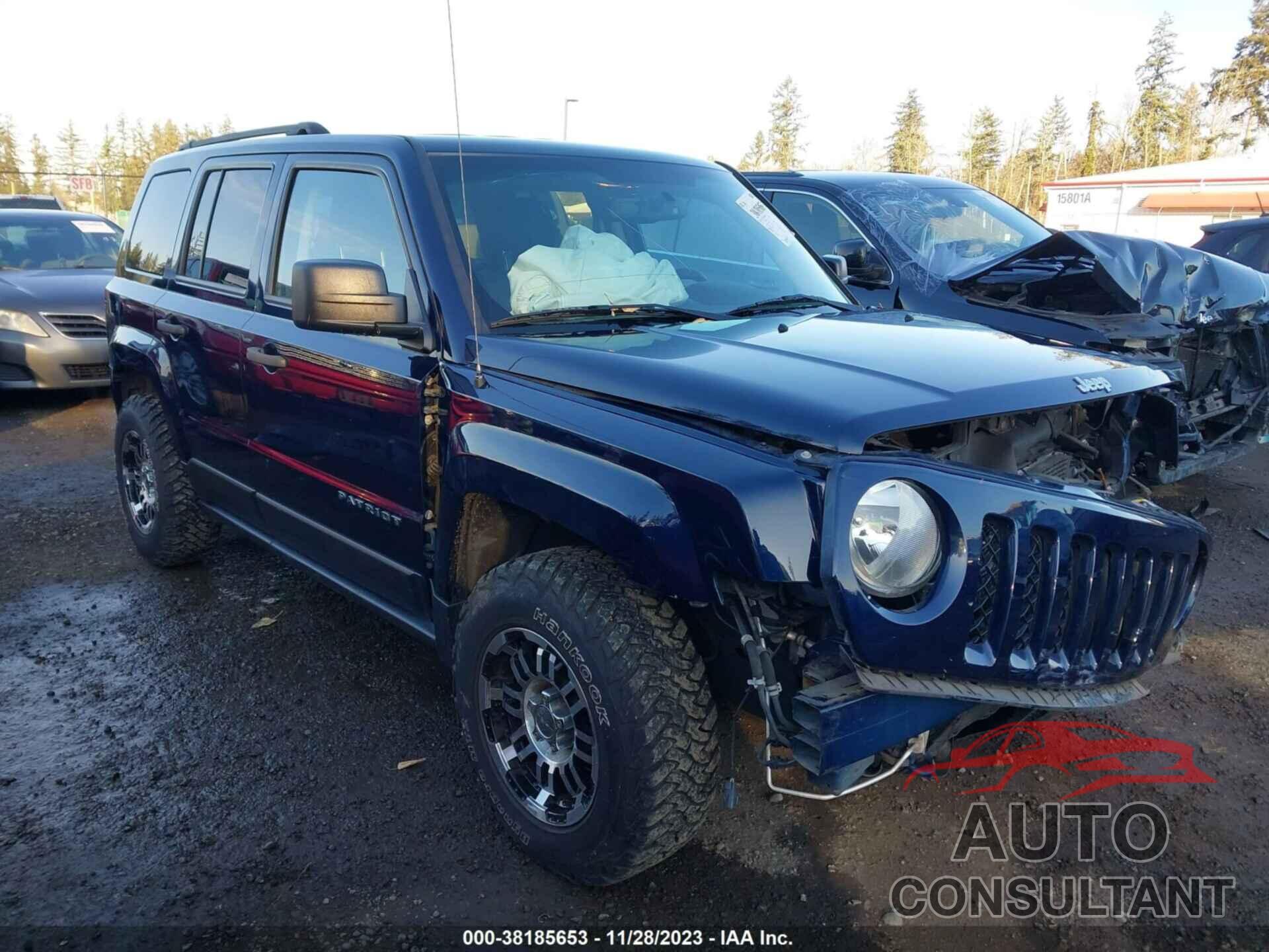 JEEP PATRIOT 2017 - 1C4NJPBB3HD163370