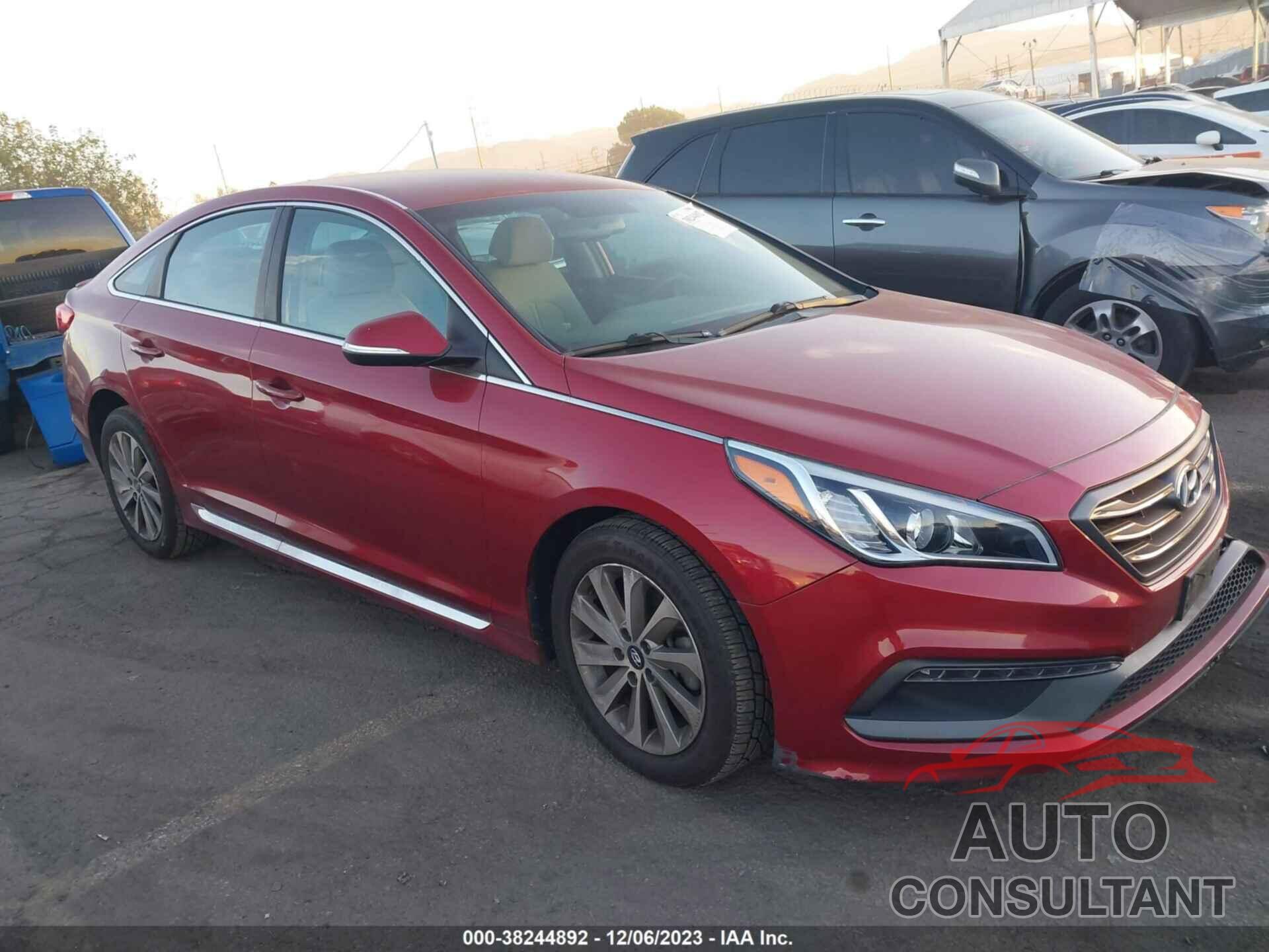 HYUNDAI SONATA 2016 - 5NPE34AF2GH409587