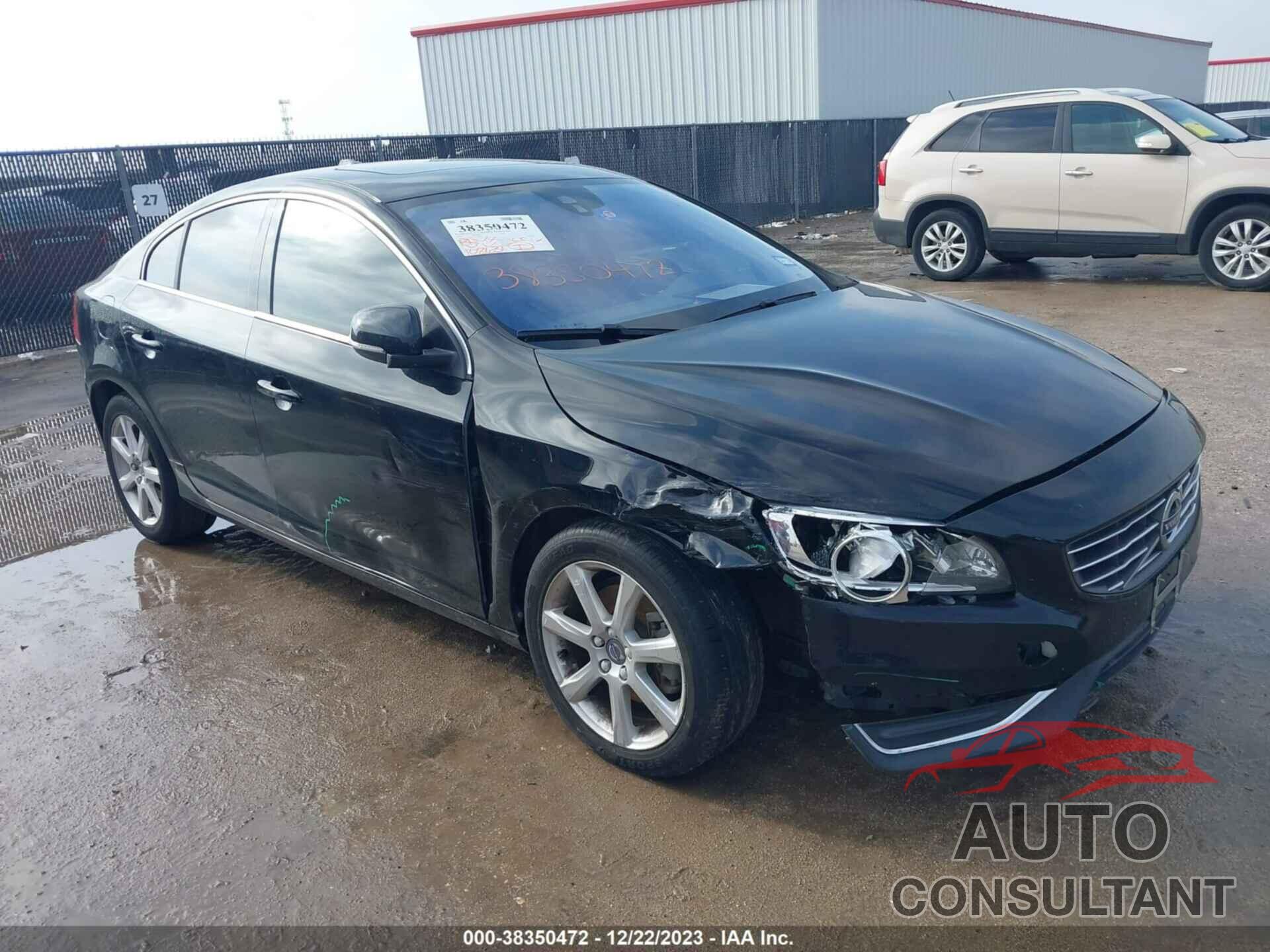 VOLVO S60 2016 - YV126MFK1G2400083