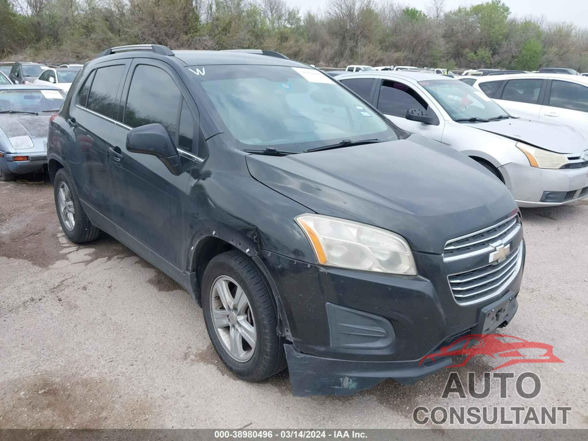 CHEVROLET TRAX 2016 - KL7CJLSBXGB703370