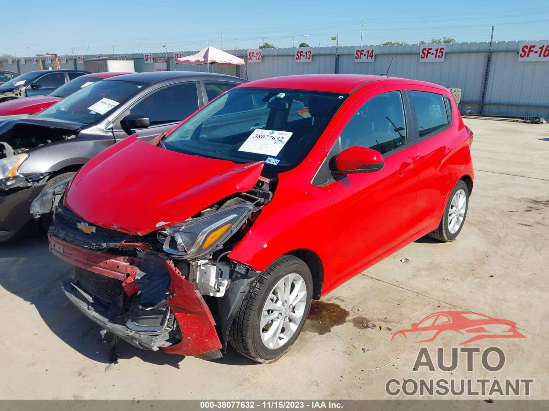 CHEVROLET SPARK 2021 - KL8CD6SA0MC707008