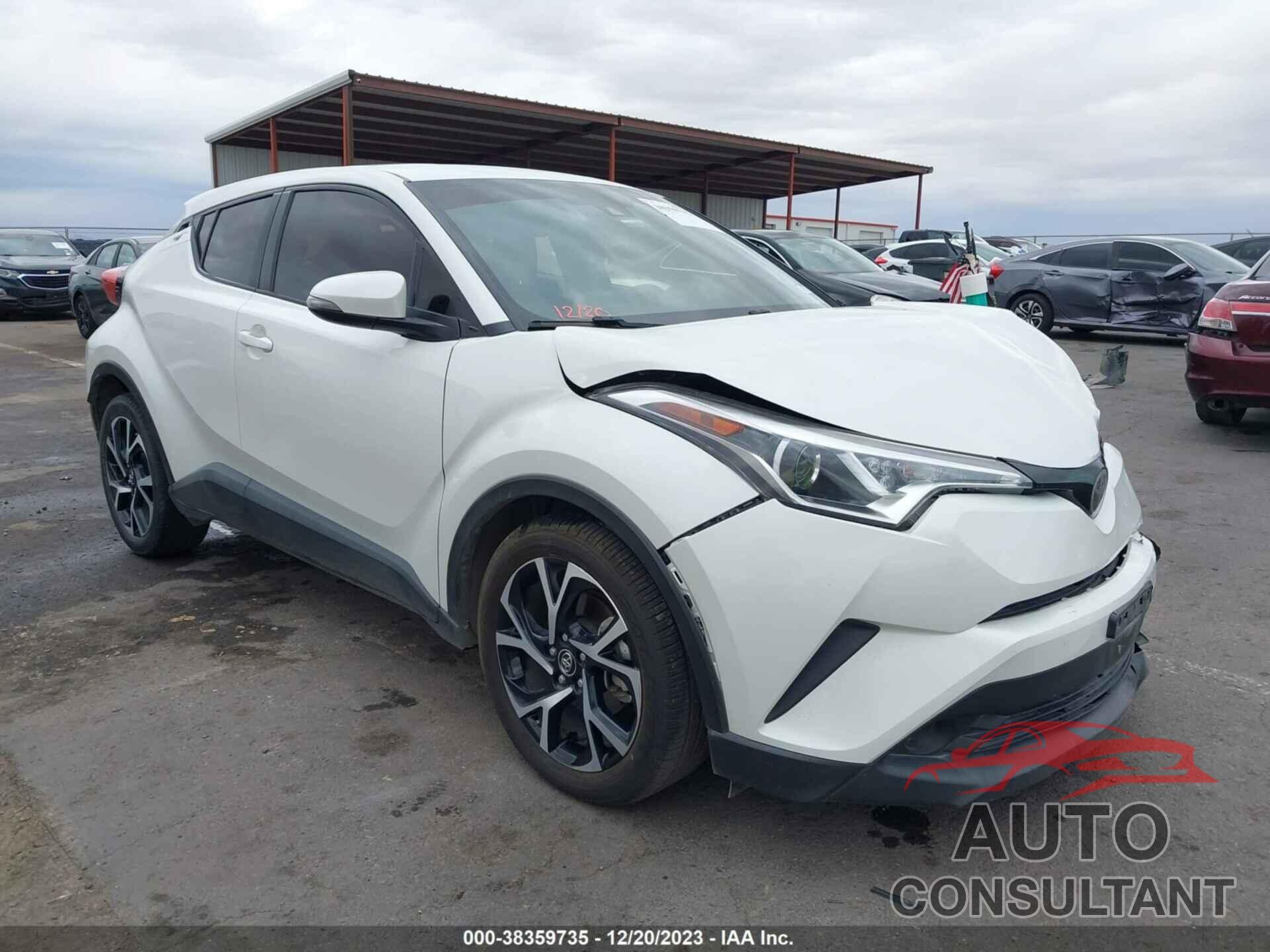 TOYOTA C-HR 2018 - NMTKHMBX9JR050735