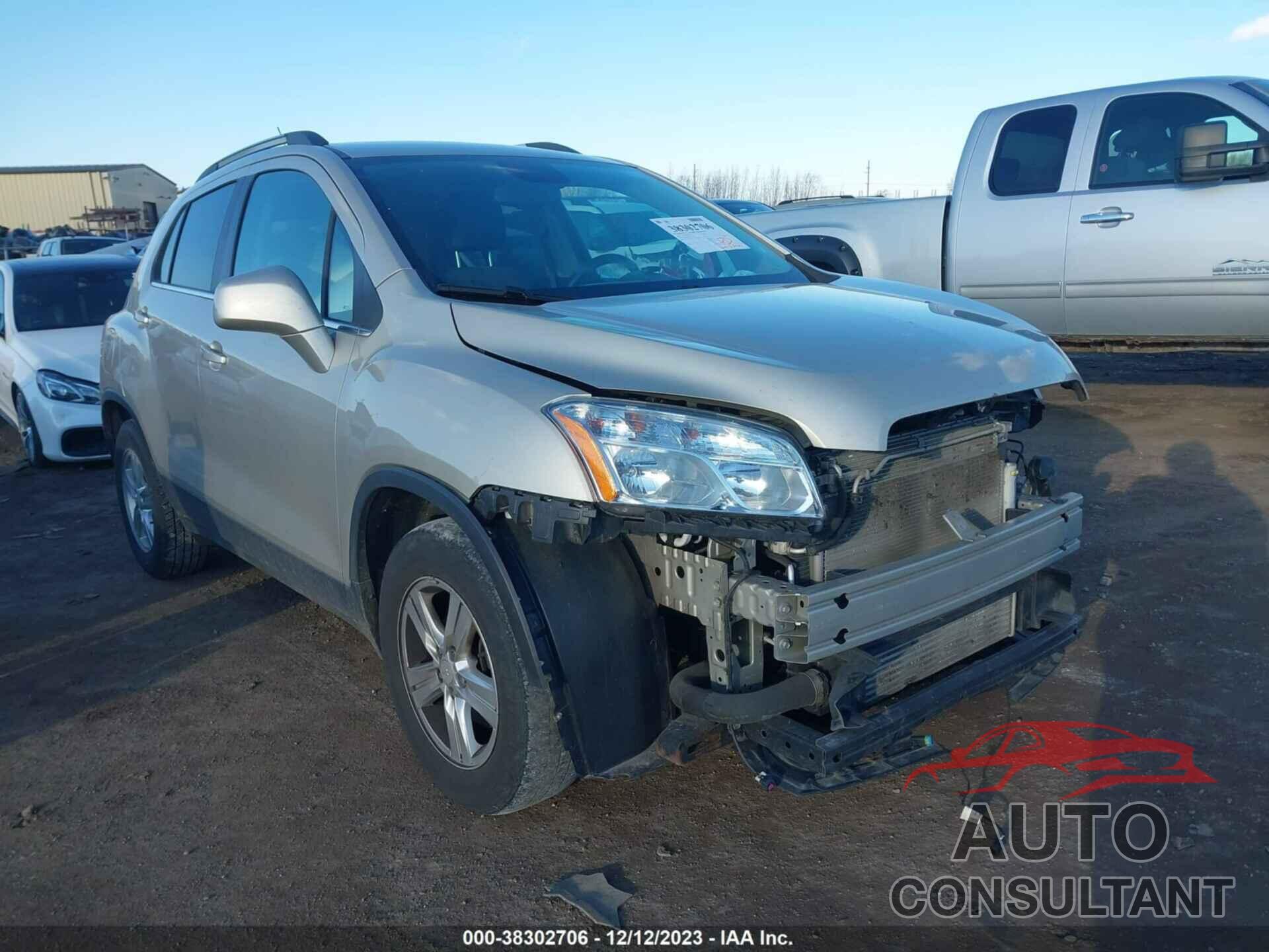 CHEVROLET TRAX 2016 - 3GNCJLSB5GL164732