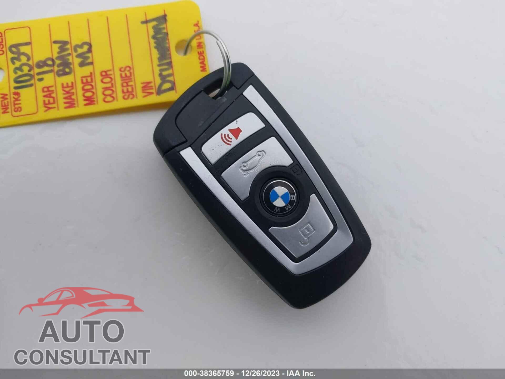 BMW M3 2018 - WBS8M9C59J5J78165