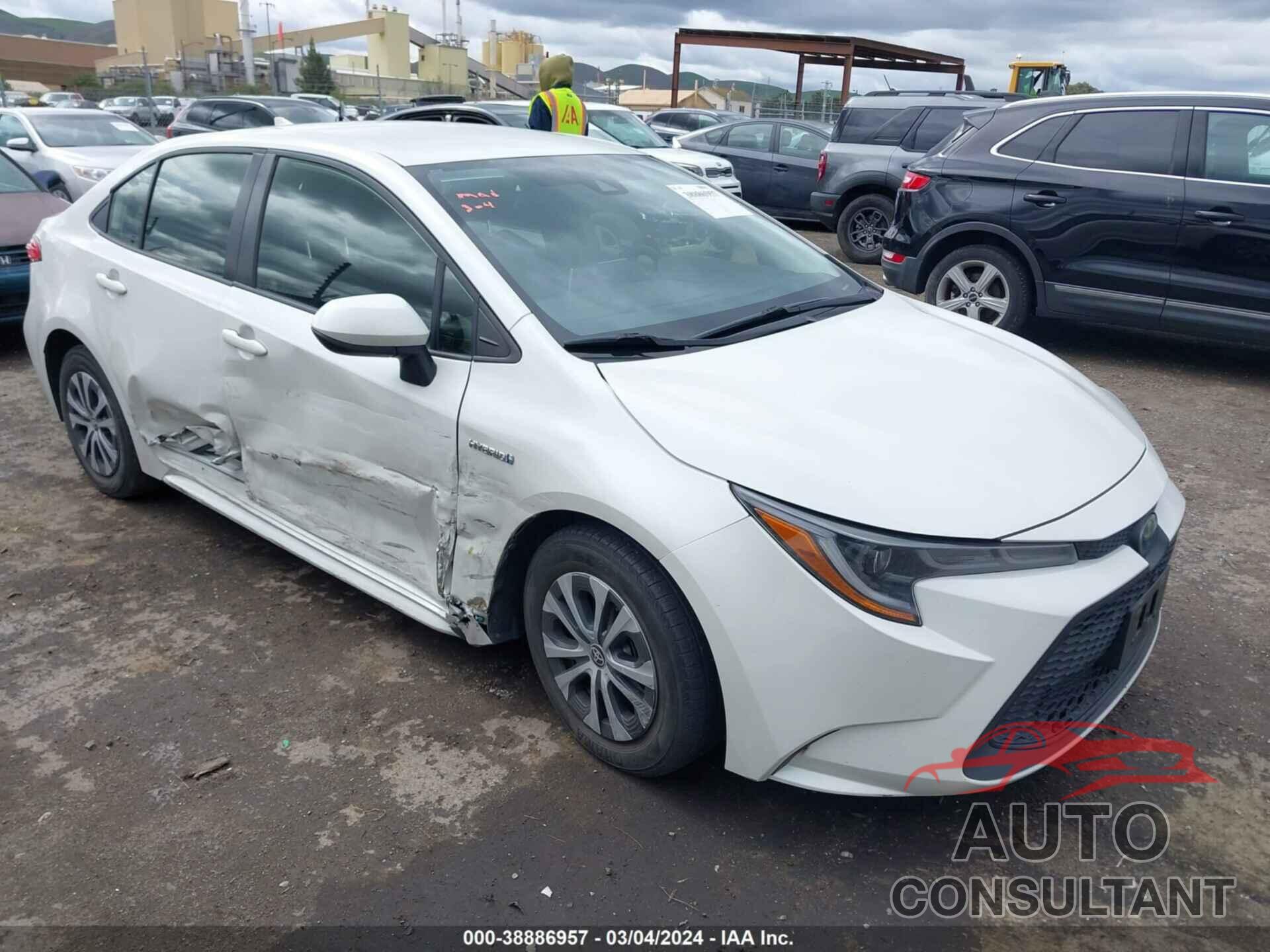 TOYOTA COROLLA 2020 - JTDEBRBE3LJ004748