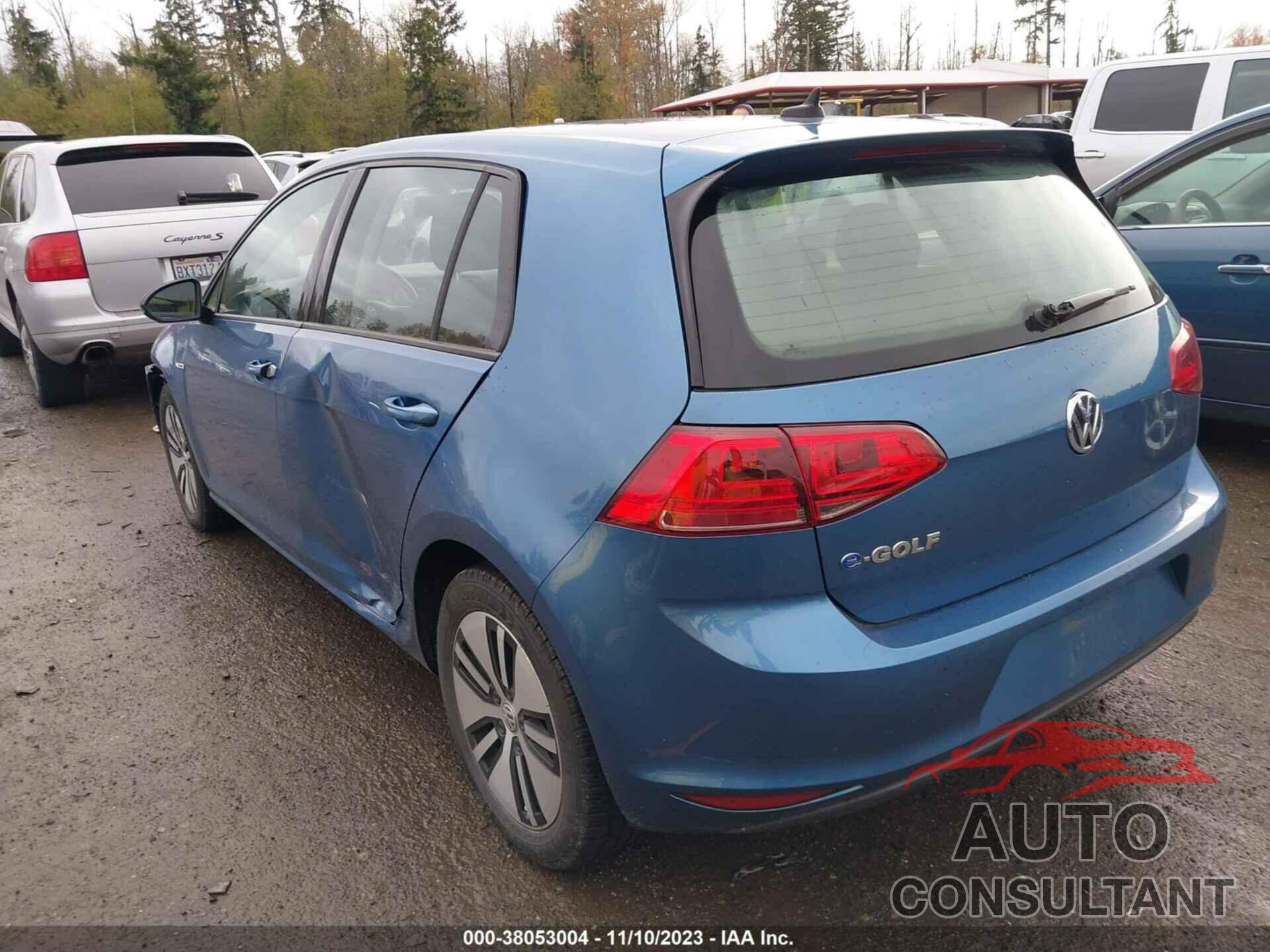 VOLKSWAGEN E-GOLF 2016 - WVWKP7AU1GW911931