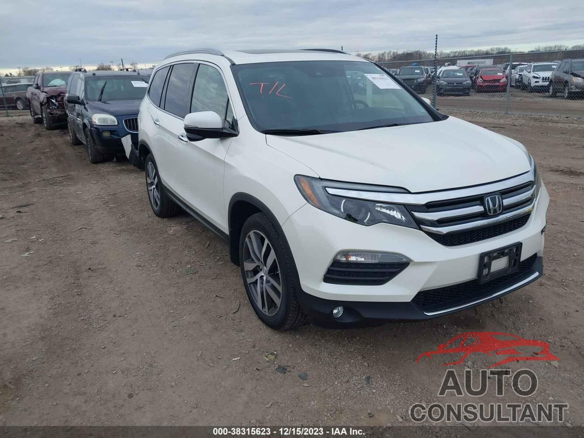 HONDA PILOT 2017 - 5FNYF6H97HB032867