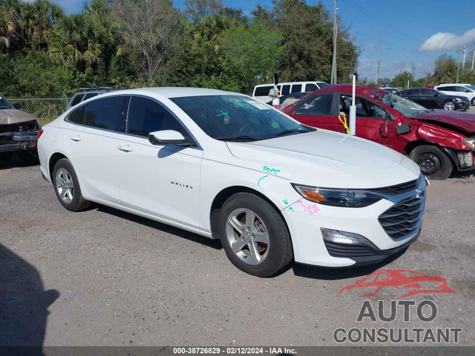 CHEVROLET MALIBU 2021 - 1G1ZB5ST0MF088808