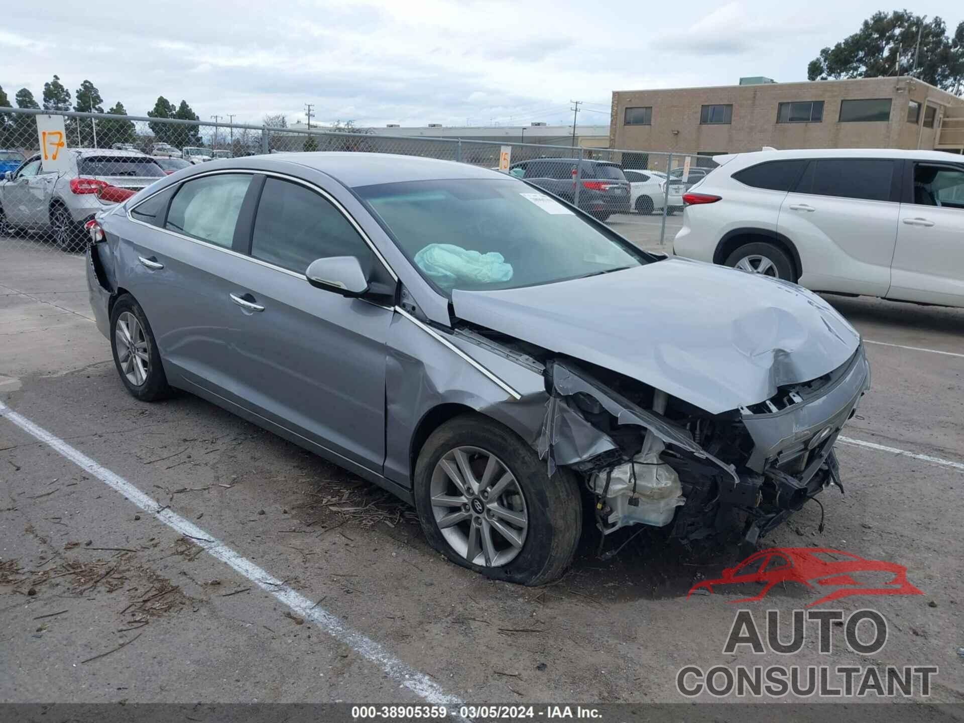 HYUNDAI SONATA 2017 - 5NPE24AFXHH579197