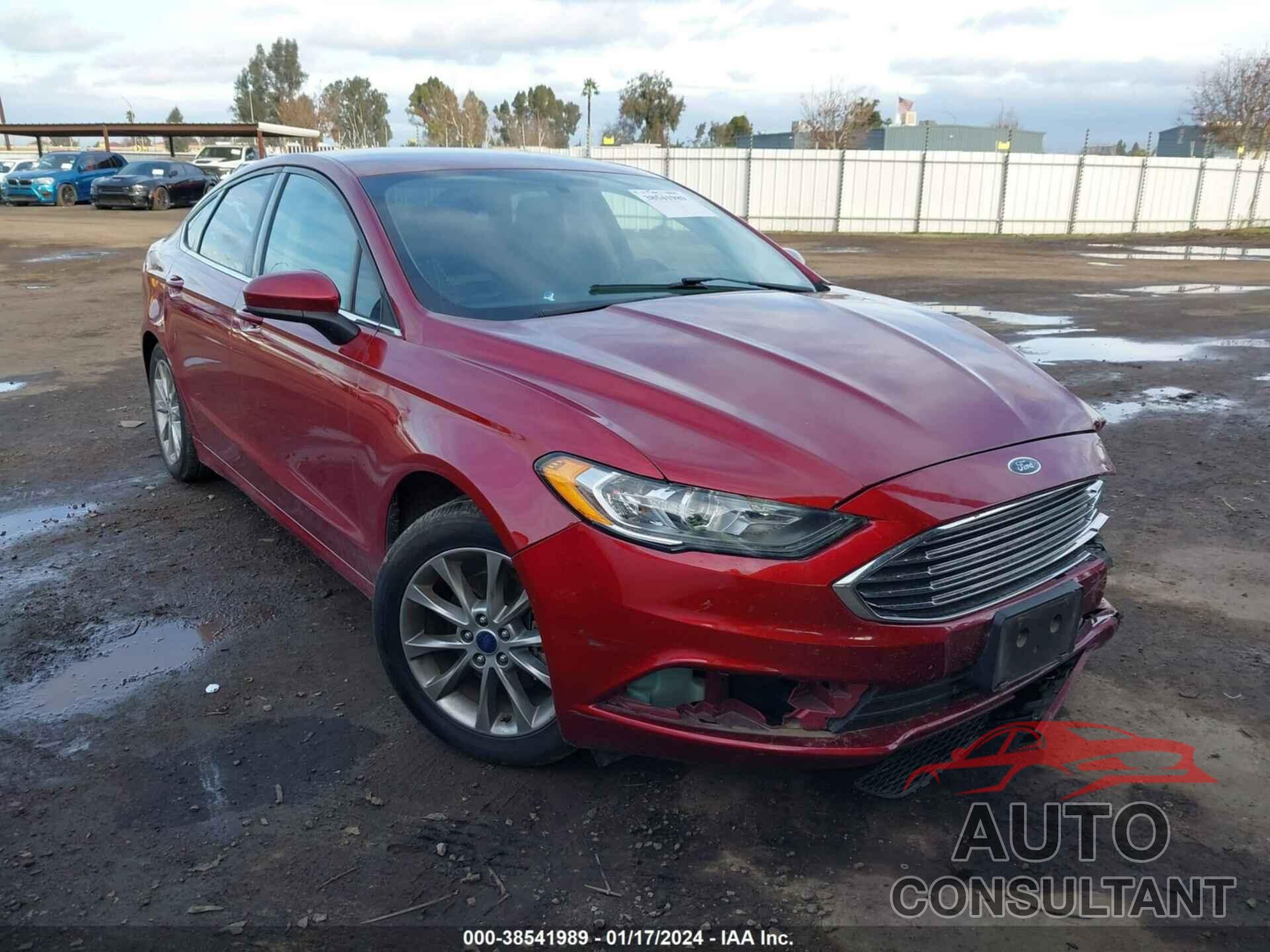 FORD FUSION 2017 - 3FA6P0HDXHR313037