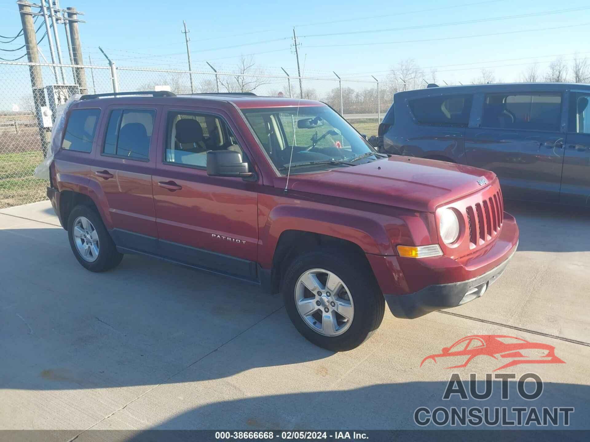 JEEP PATRIOT 2016 - 1C4NJPBB1GD656446