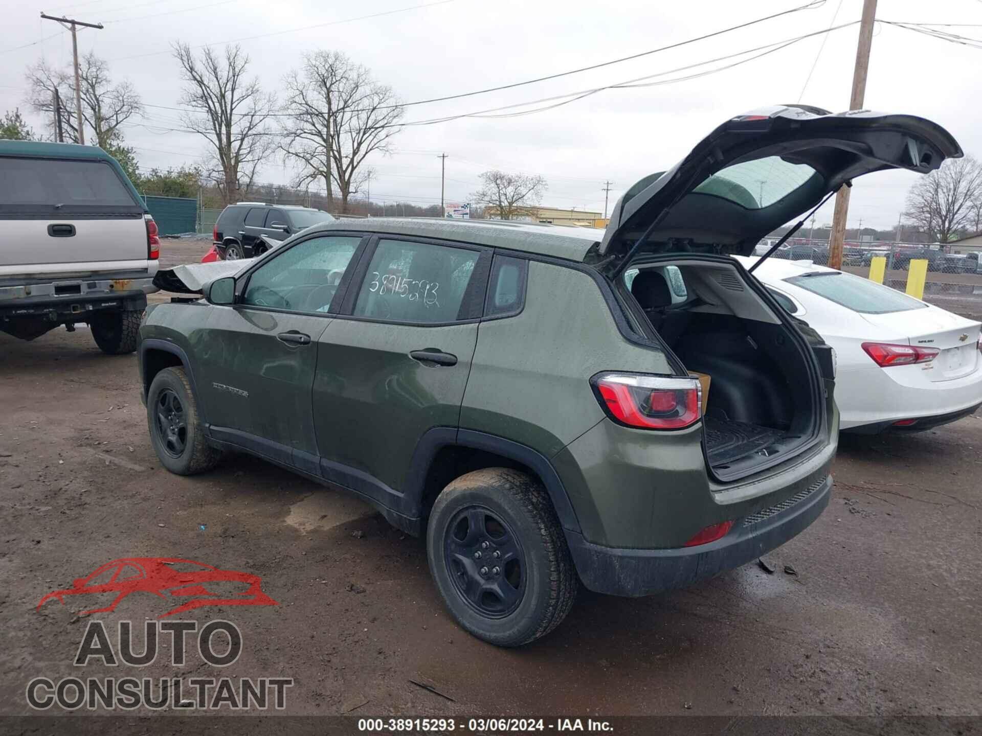 JEEP COMPASS 2019 - 3C4NJDAB2KT771527