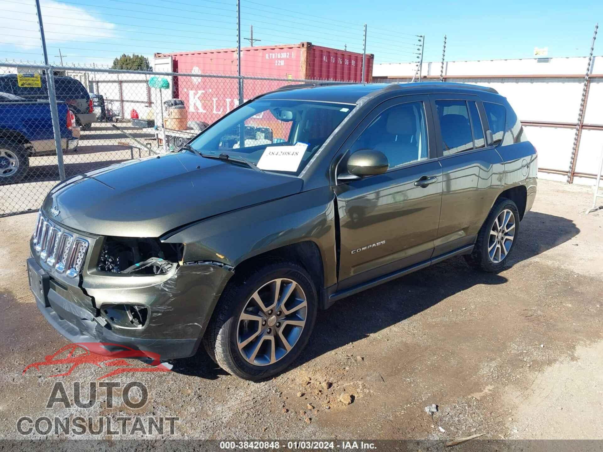 JEEP COMPASS 2016 - 1C4NJCEA3GD547224