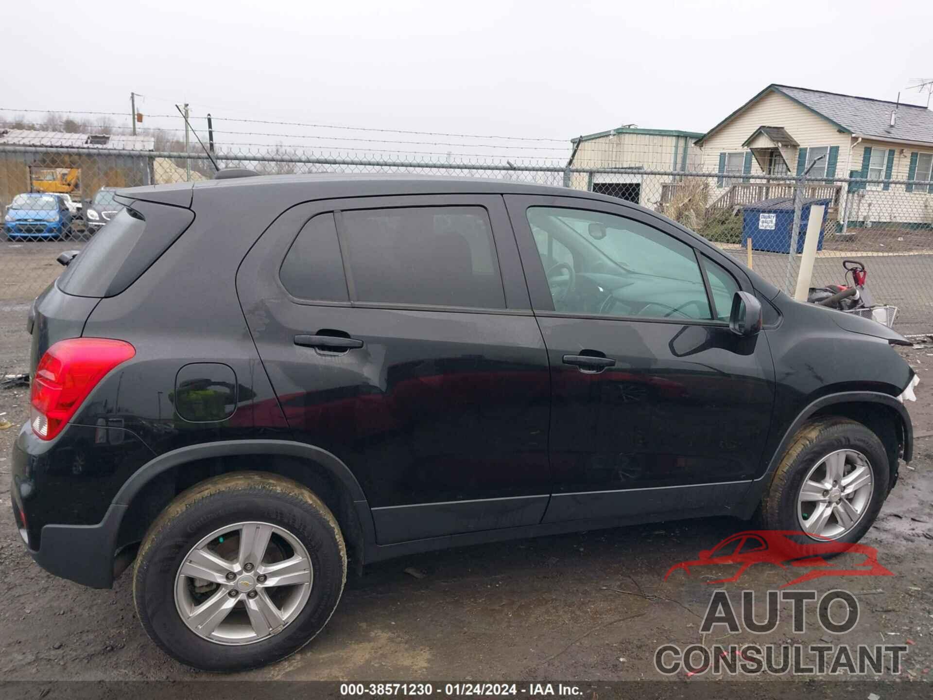 CHEVROLET TRAX 2020 - KL7CJNSB6LB092257