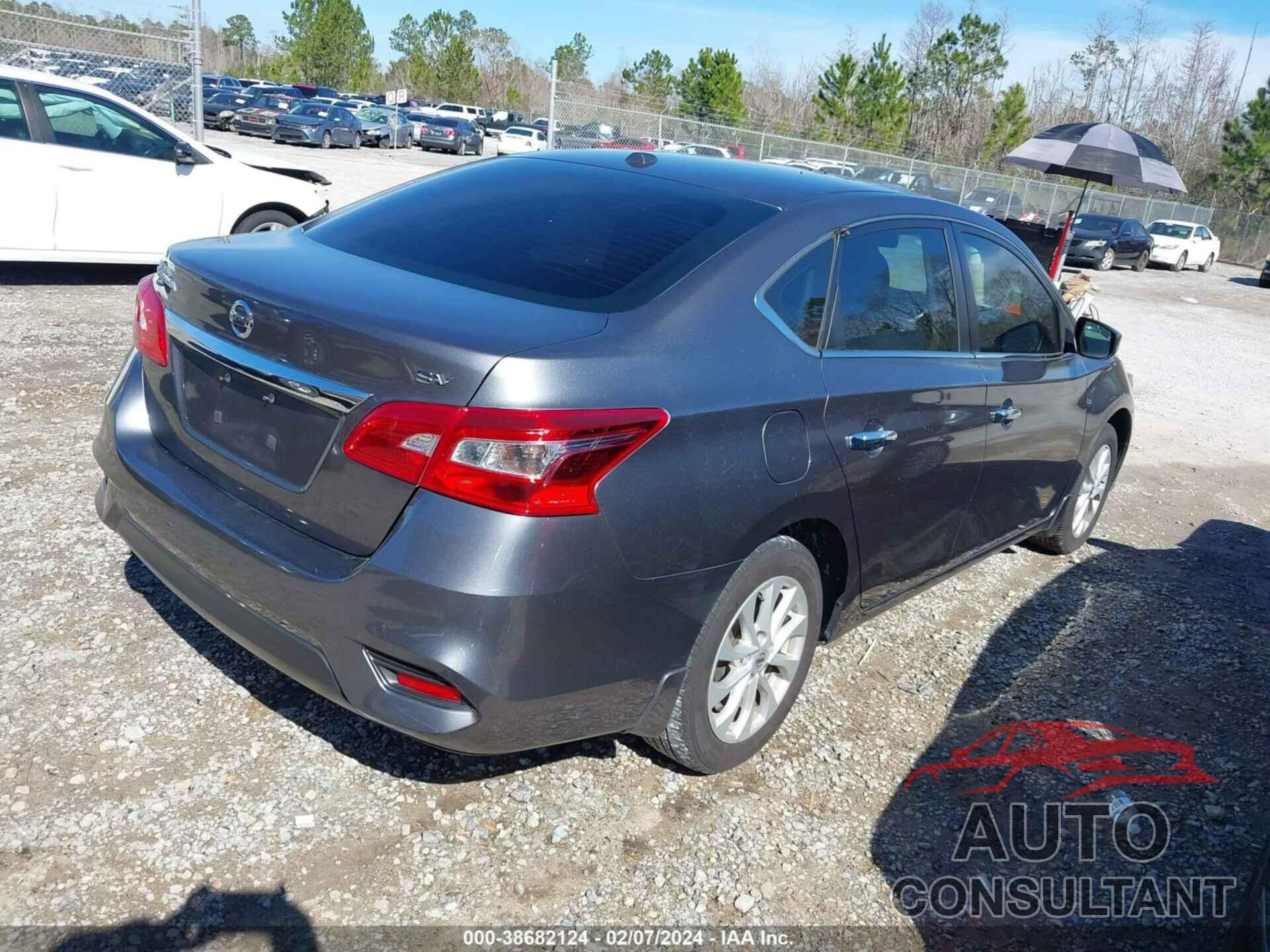 NISSAN SENTRA 2018 - 3N1AB7AP0JY340844