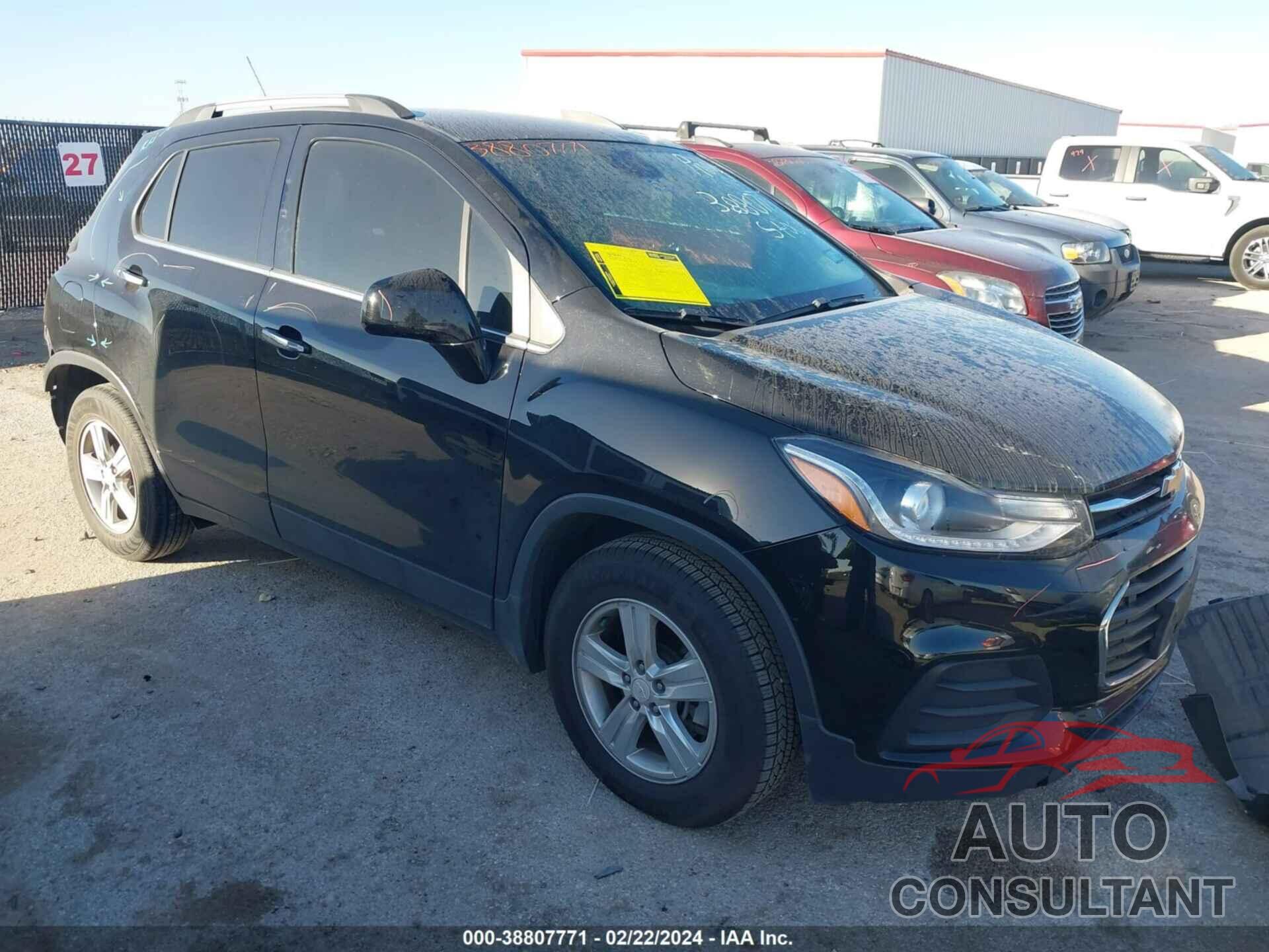 CHEVROLET TRAX 2020 - 3GNCJLSBXLL256297