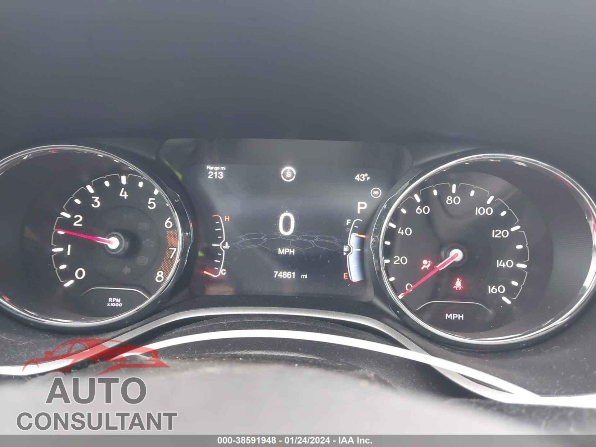 JEEP COMPASS 2019 - 3C4NJDBB6KT839018