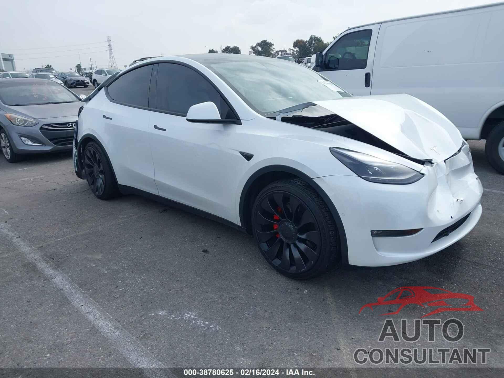 TESLA MODEL Y 2022 - 7SAYGDEF5NF355597