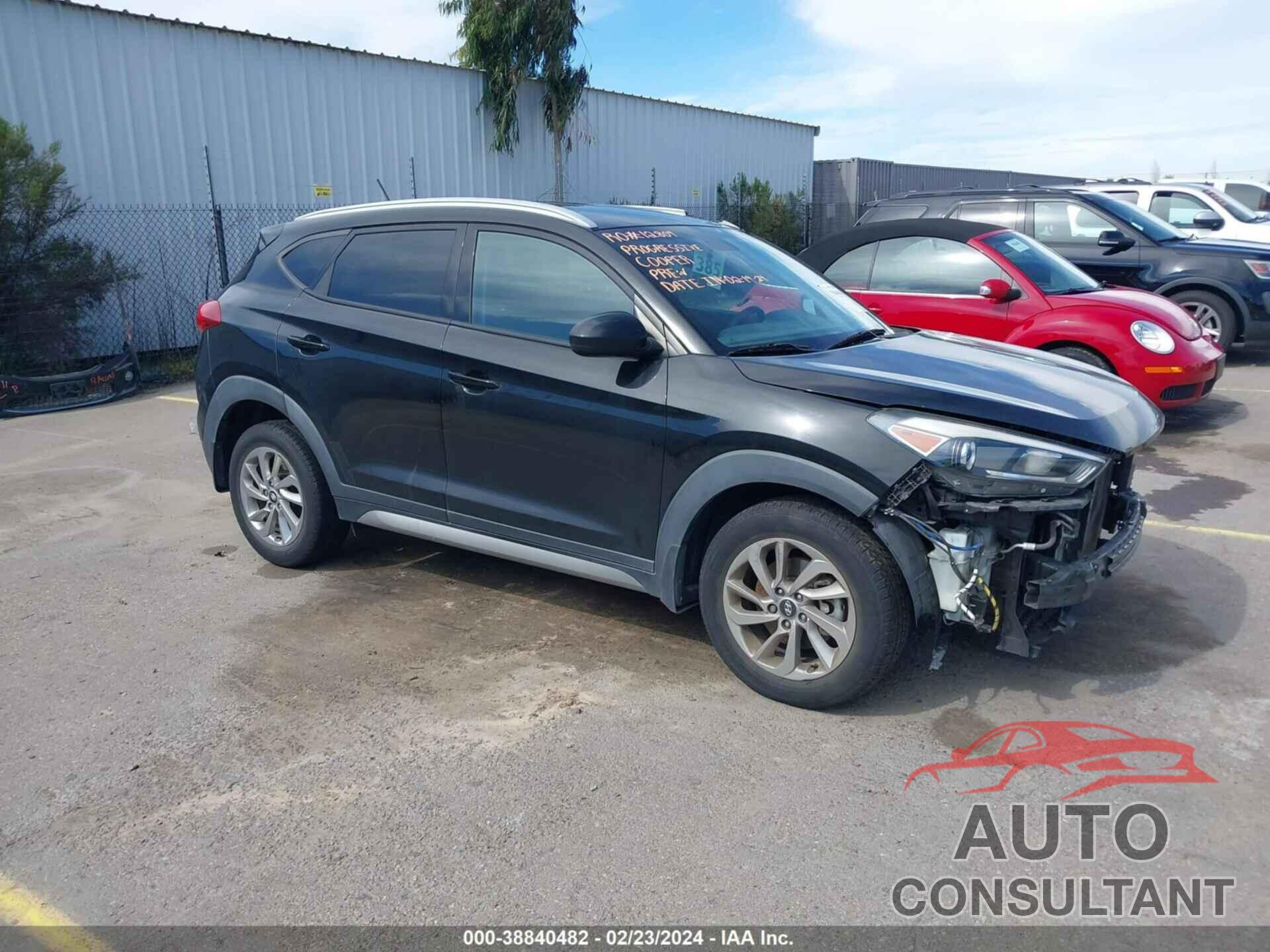 HYUNDAI TUCSON 2017 - KM8J33A48HU287702