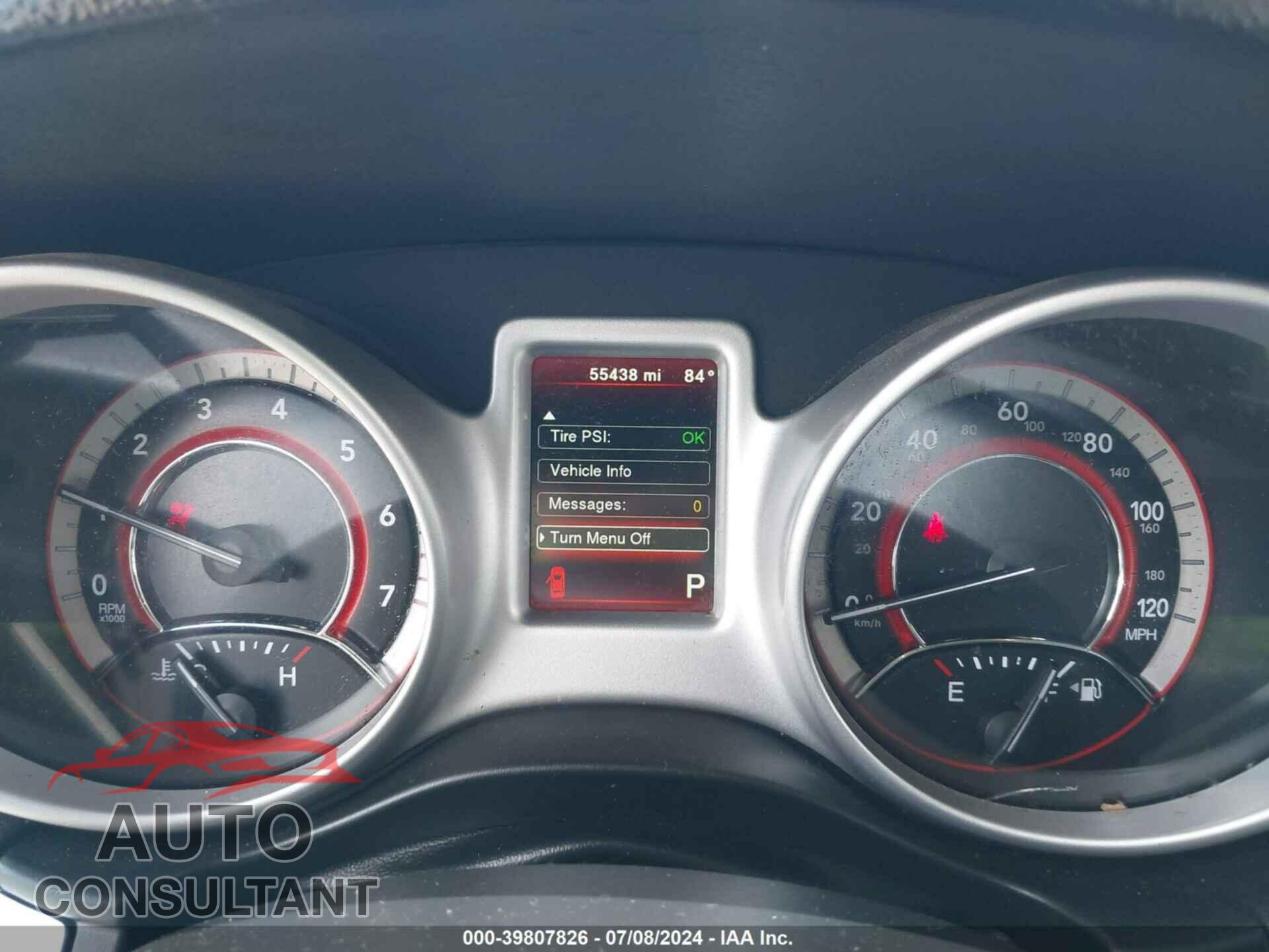 DODGE JOURNEY 2019 - 3C4PDCBB6KT862857