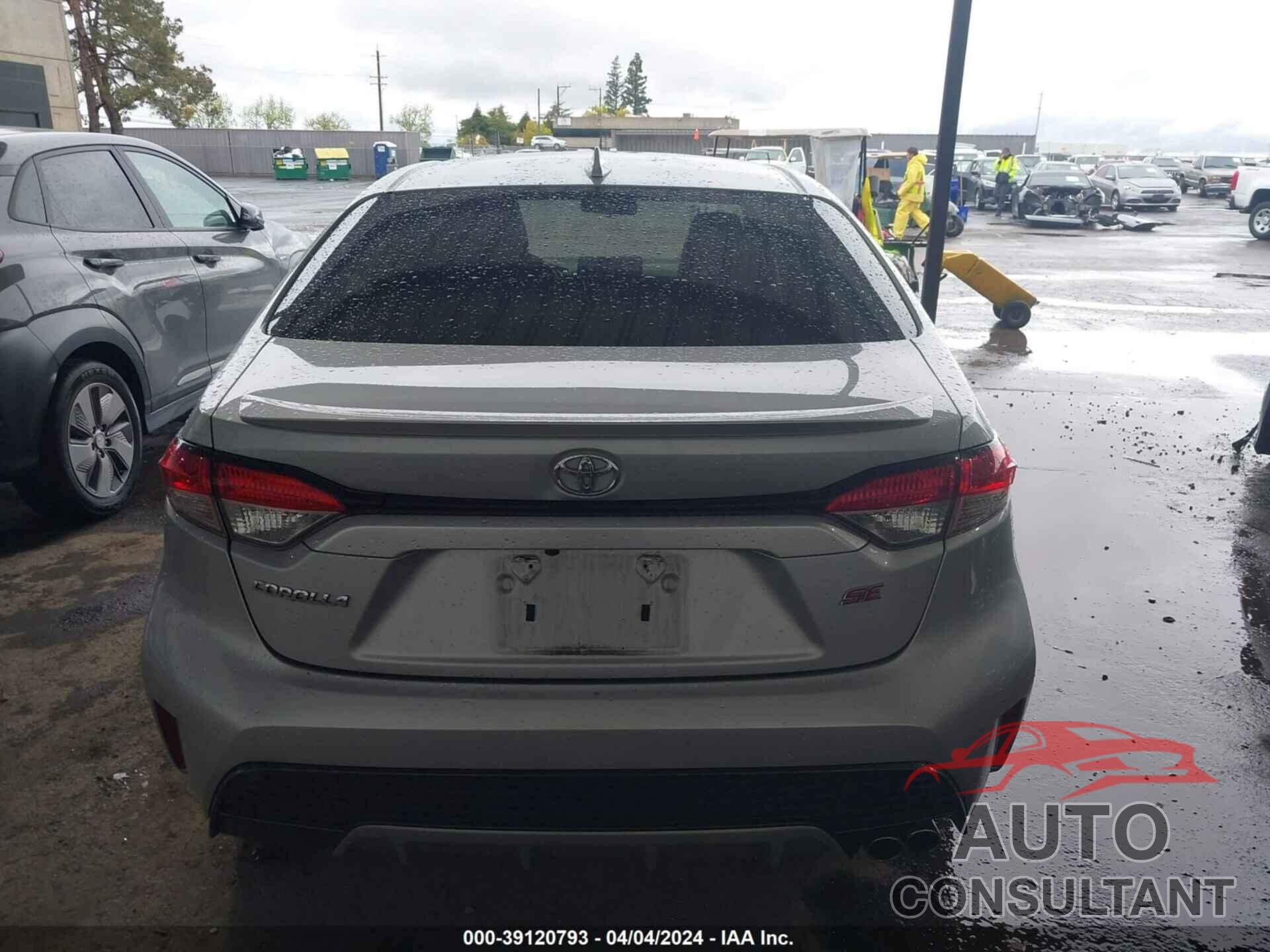 TOYOTA COROLLA 2021 - JTDS4MCE8MJ059602