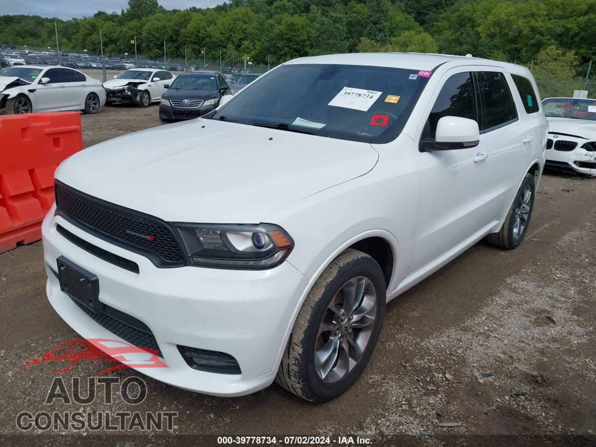 DODGE DURANGO 2019 - 1C4RDJDG5KC722316