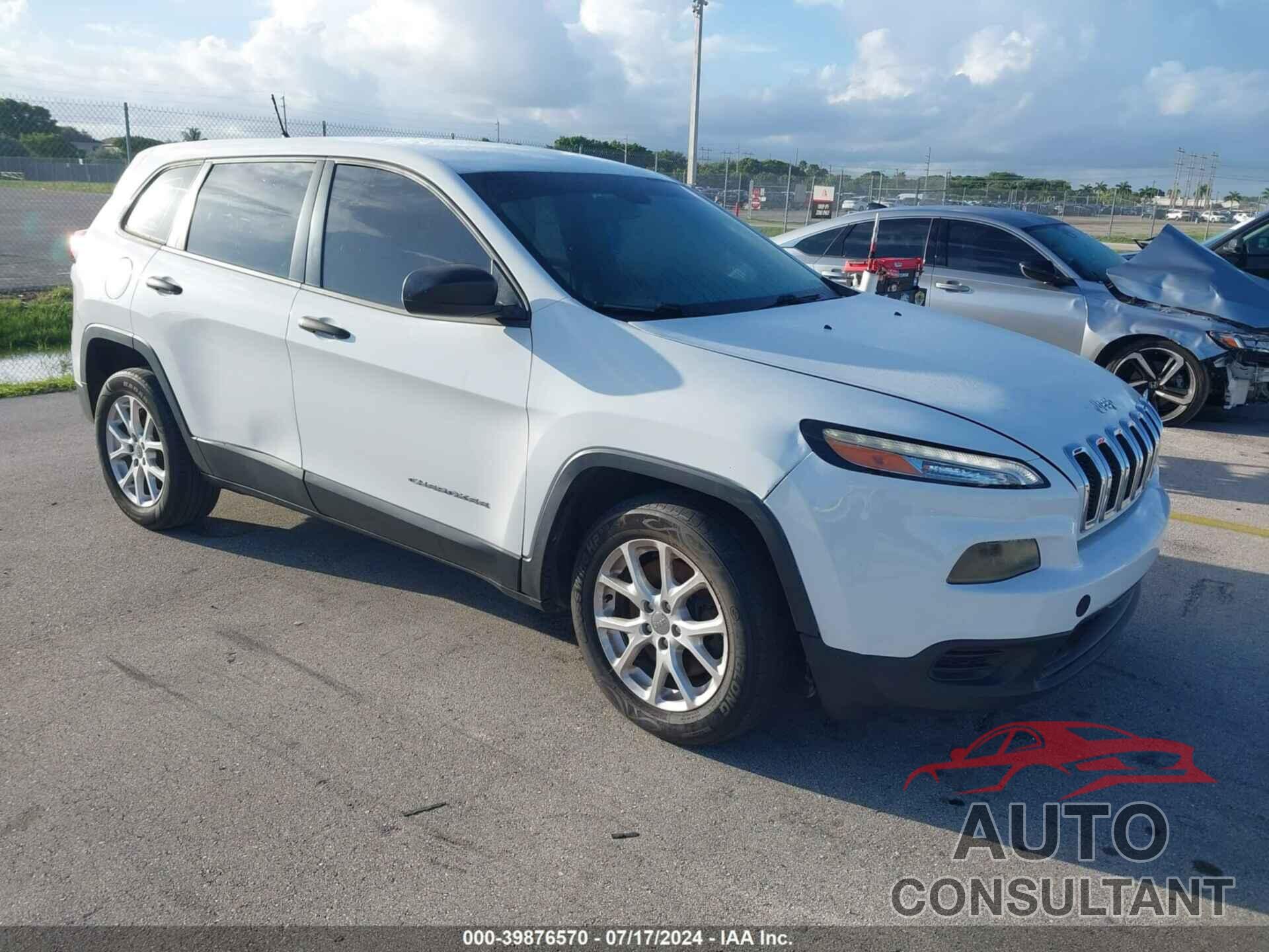 JEEP CHEROKEE 2016 - 1C4PJLAB0GW137492