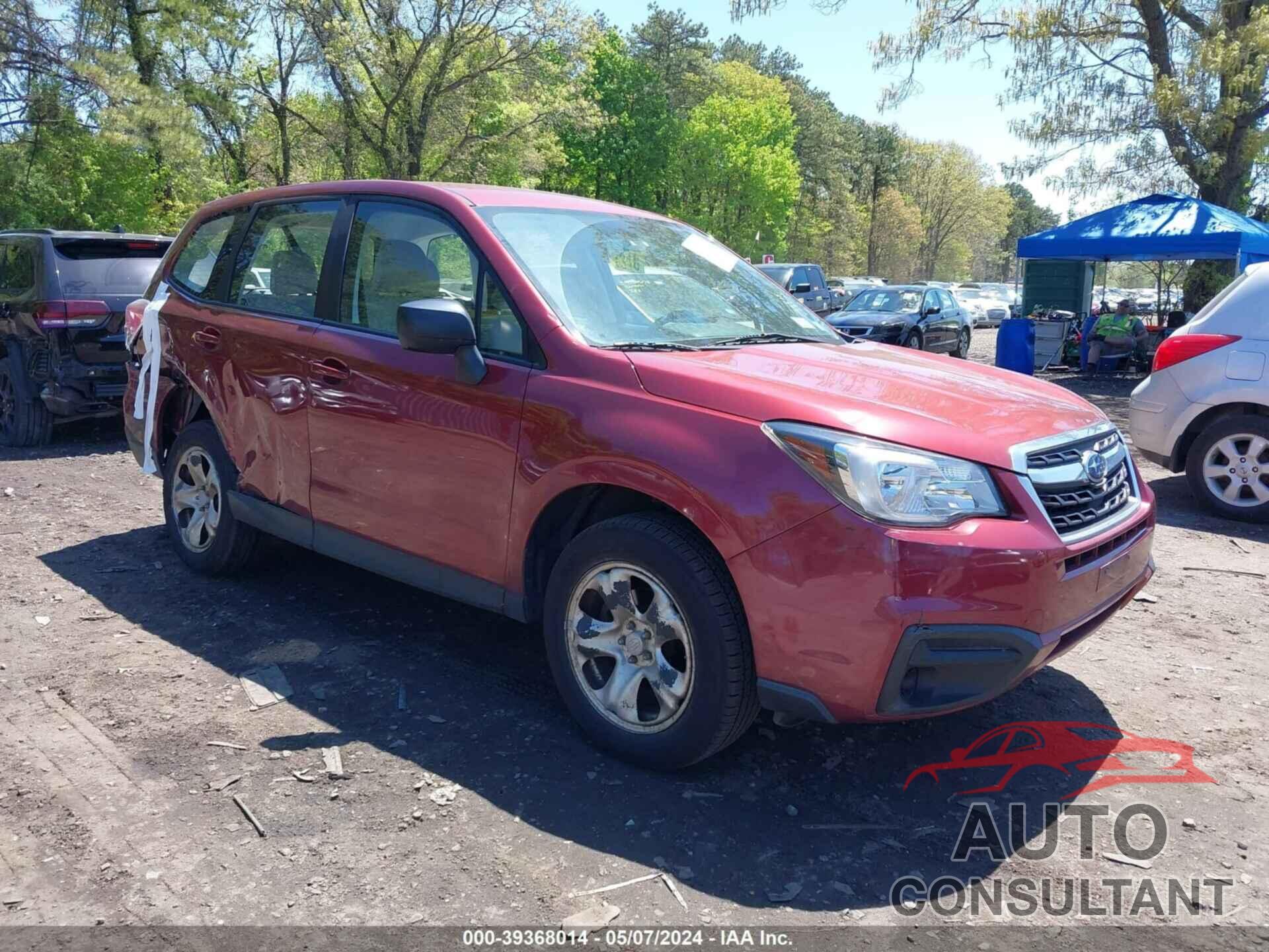 SUBARU FORESTER 2017 - JF2SJAAC7HH567731