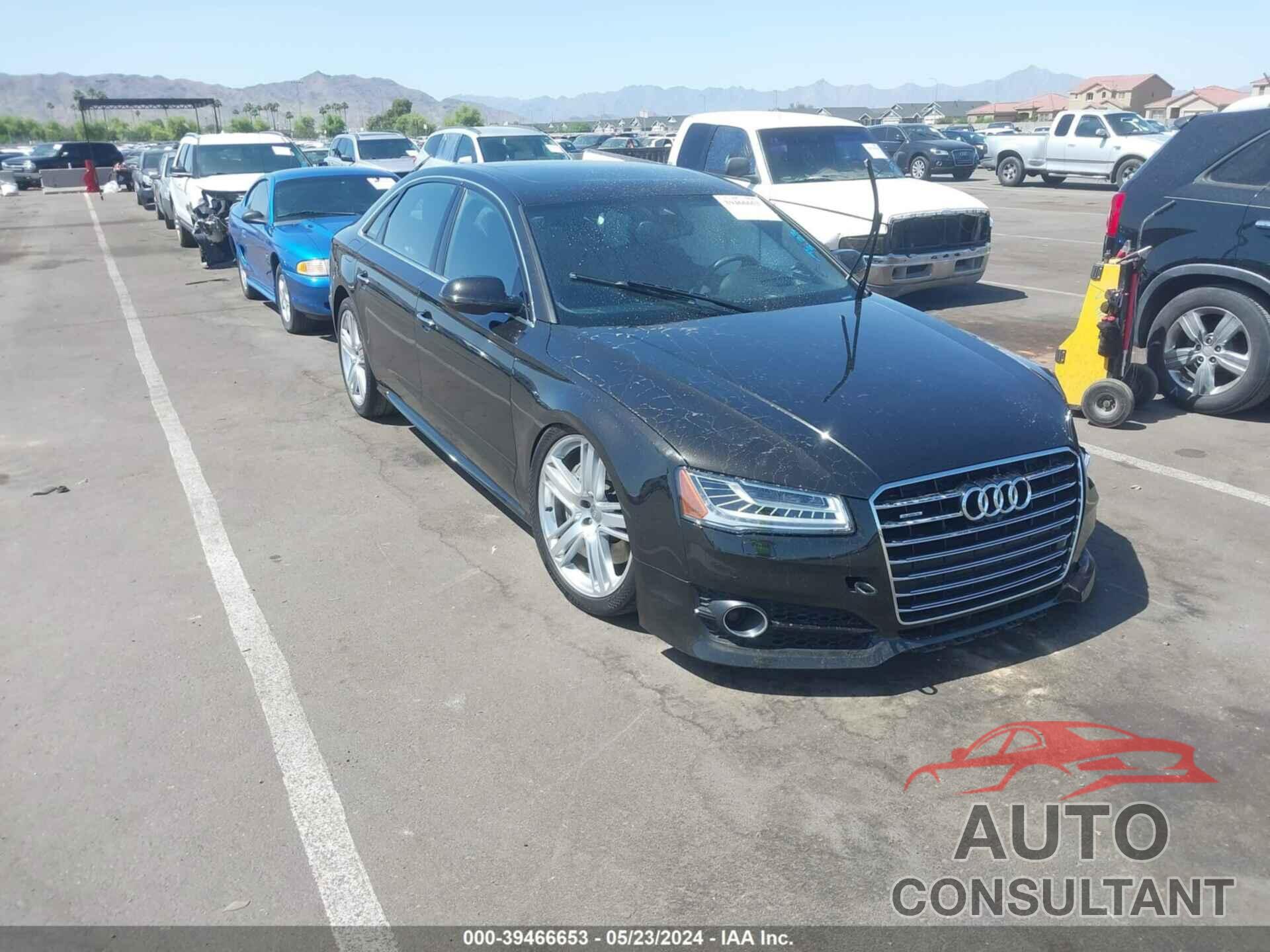 AUDI A8 2016 - WAU43AFD2GN018261