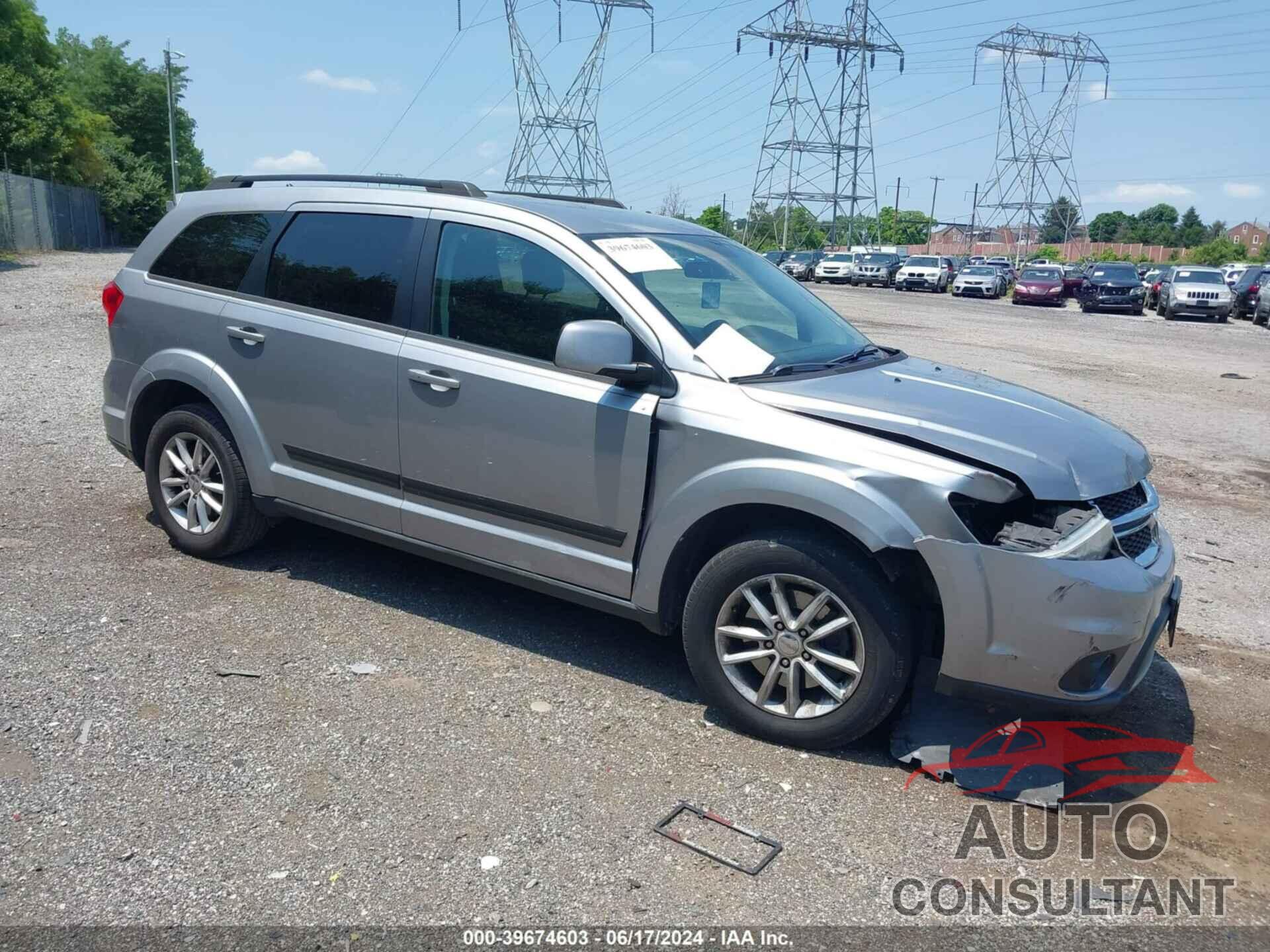 DODGE JOURNEY 2017 - 3C4PDCBG4HT509909