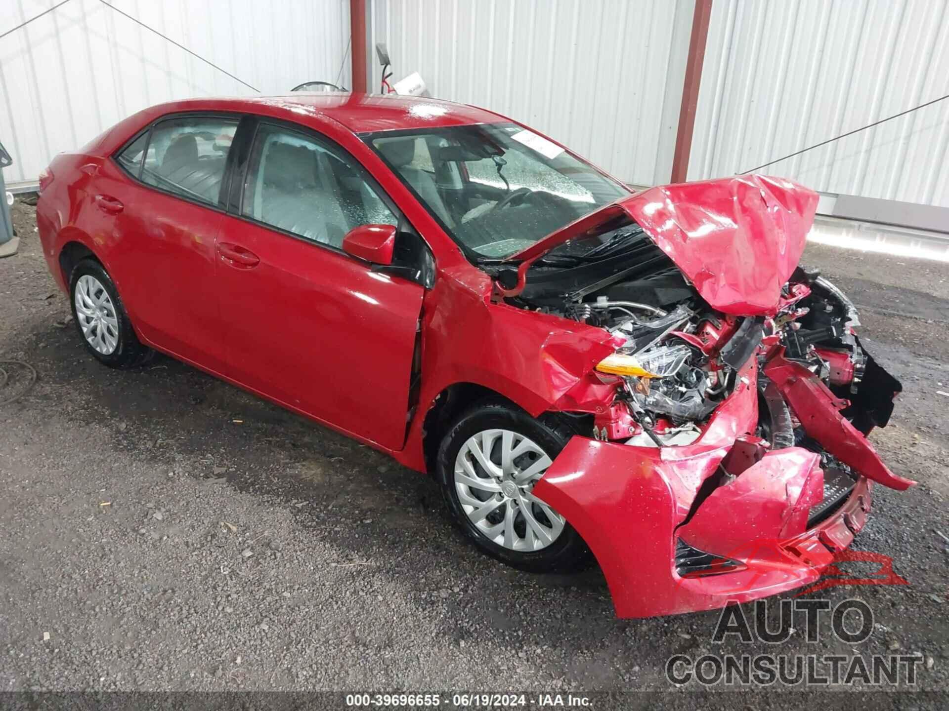TOYOTA COROLLA 2017 - 2T1BURHE8HC941117