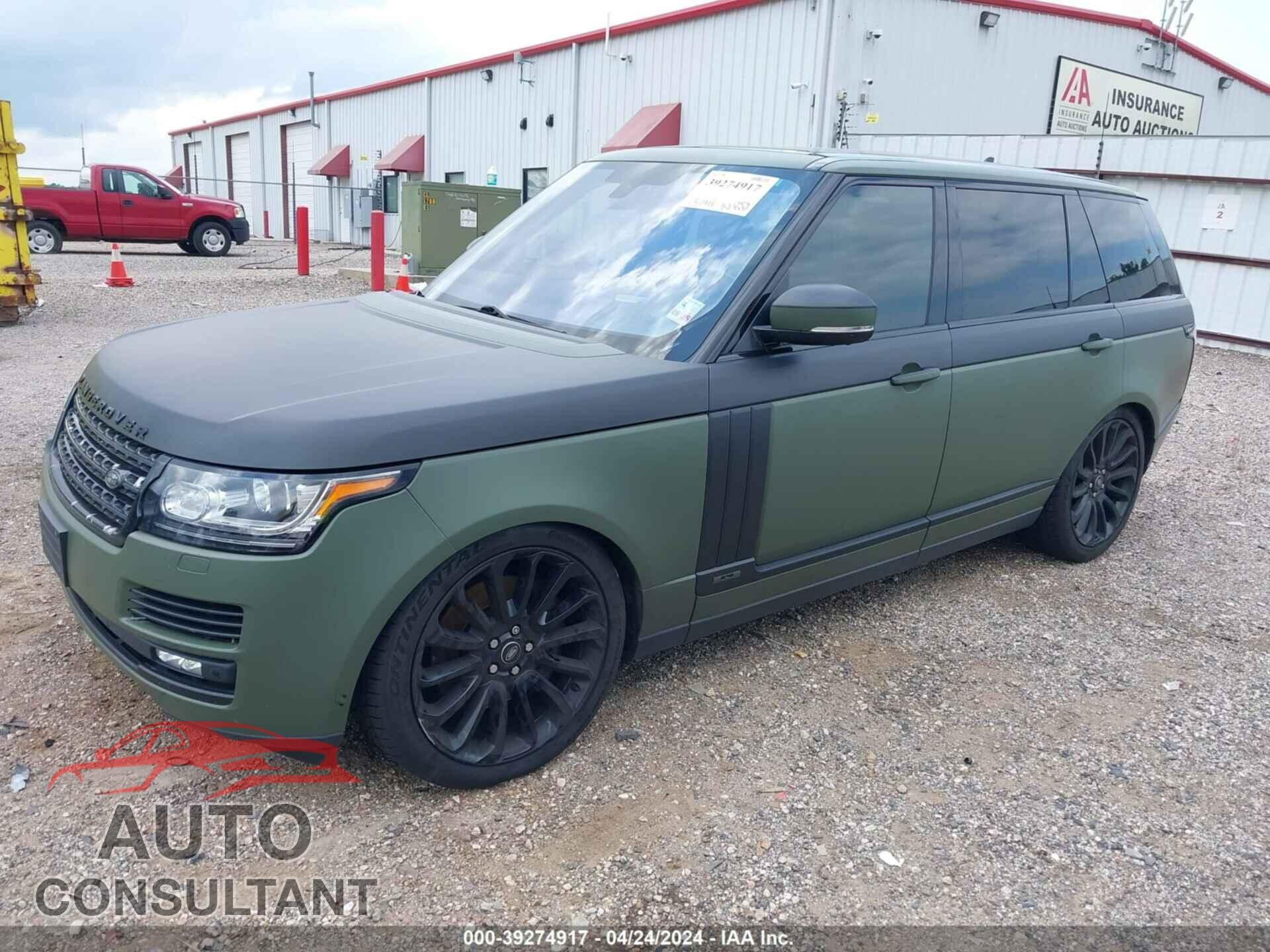LAND ROVER RANGE ROVER 2016 - SALGV3EF4GA271364