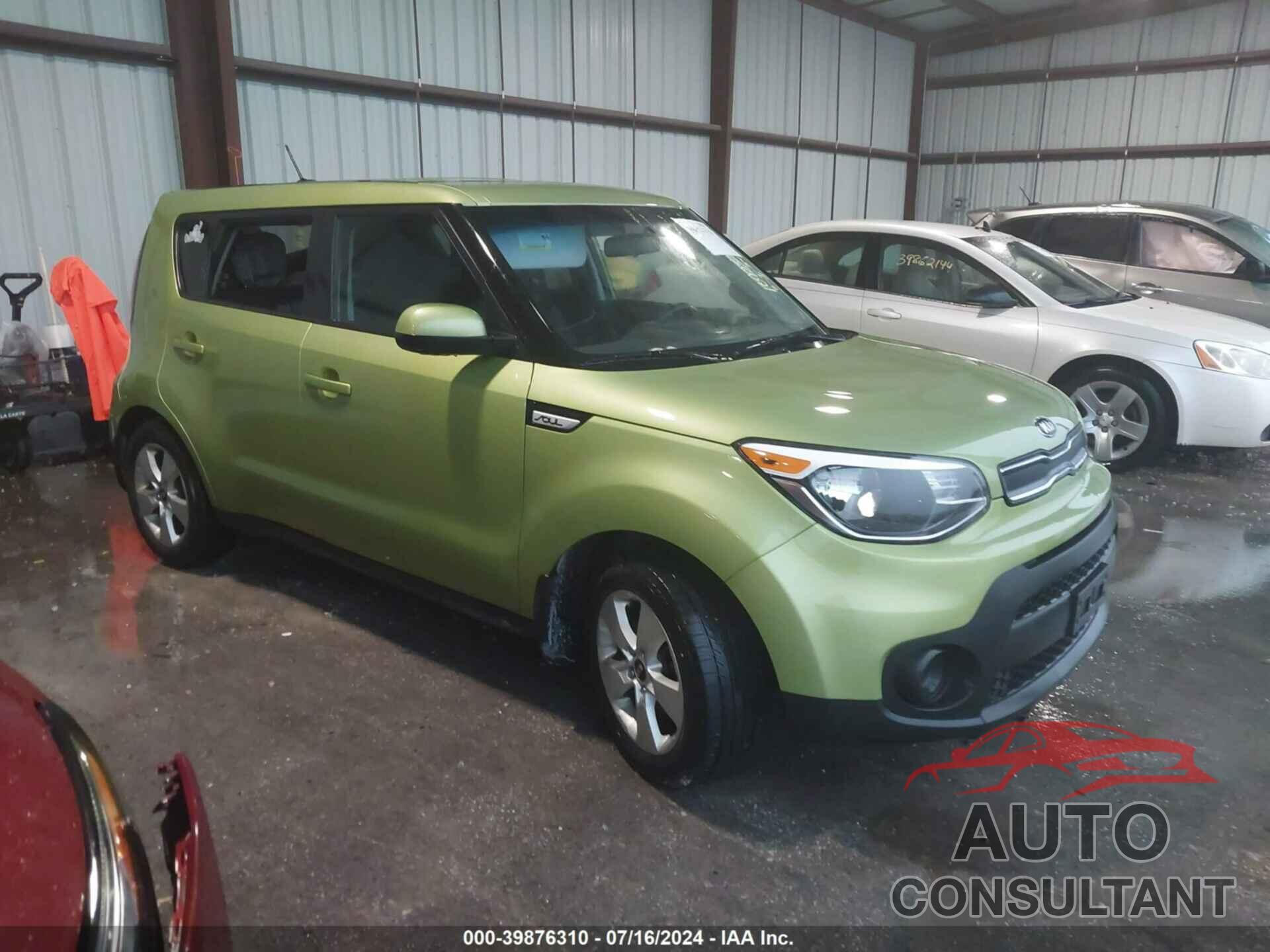 KIA SOUL 2018 - KNDJN2A26J7895715