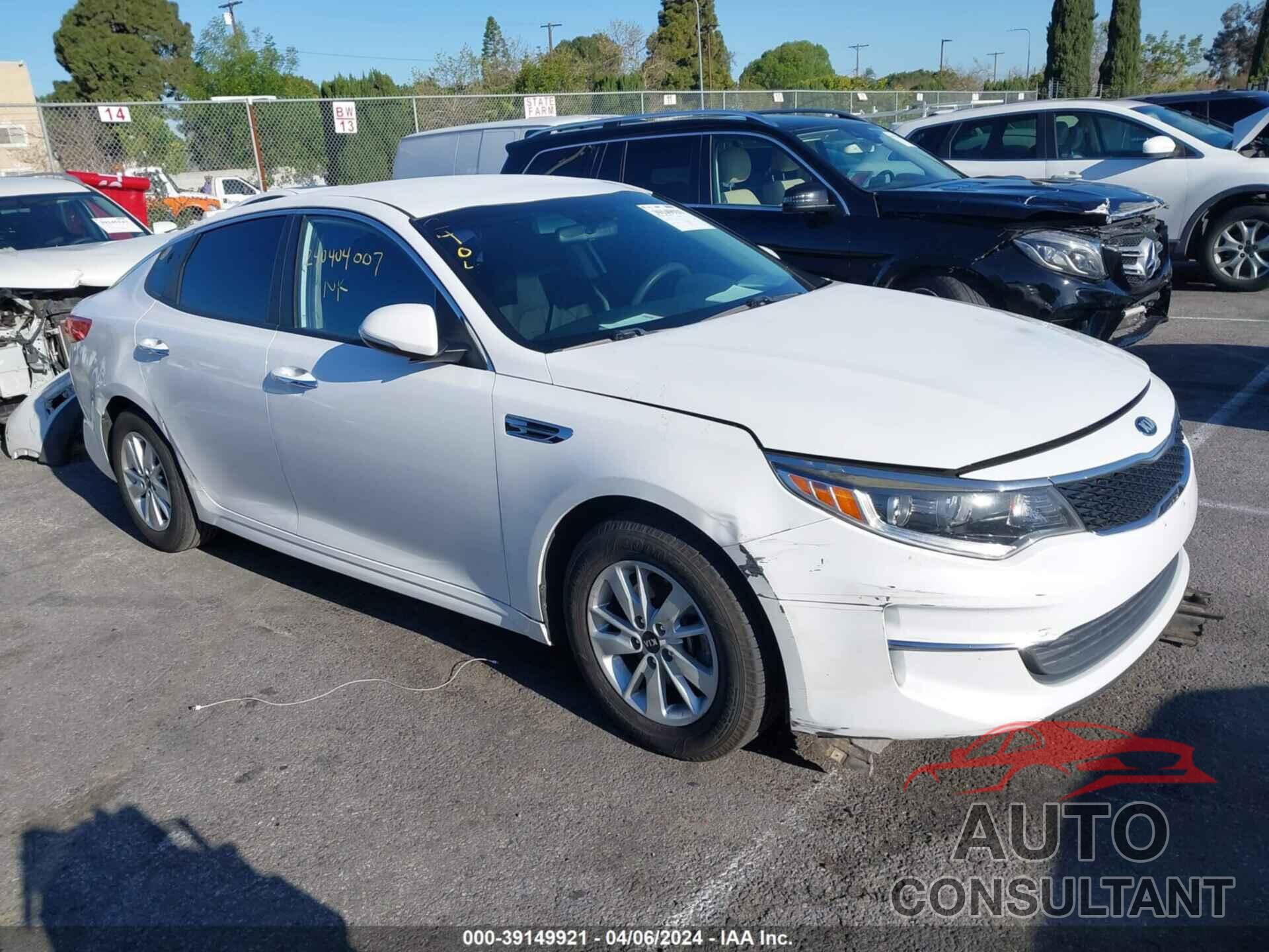 KIA OPTIMA 2018 - 5XXGT4L35JG193524