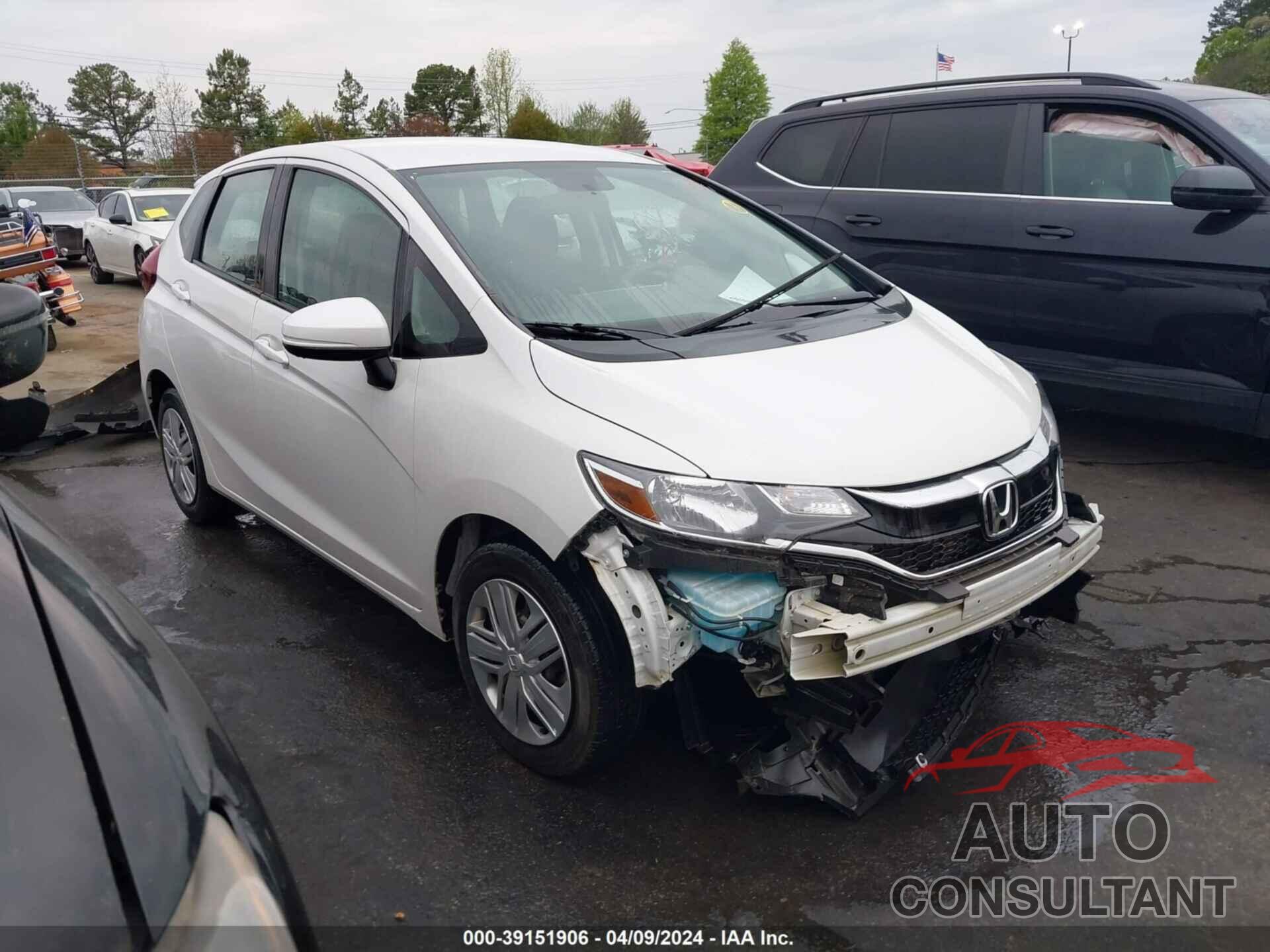 HONDA FIT 2019 - 3HGGK5H41KM704352