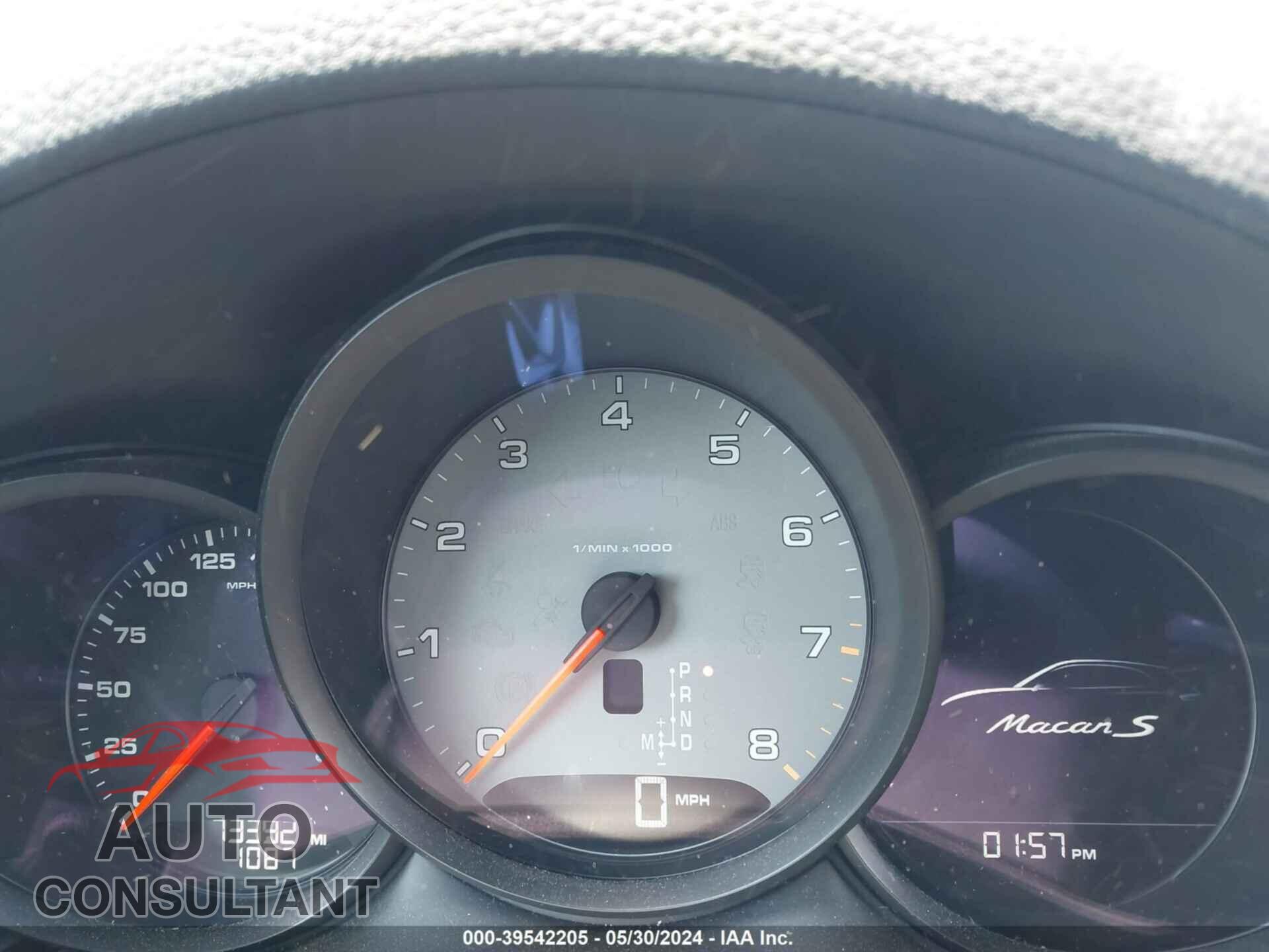 PORSCHE MACAN 2016 - WP1AB2A57GLB42955