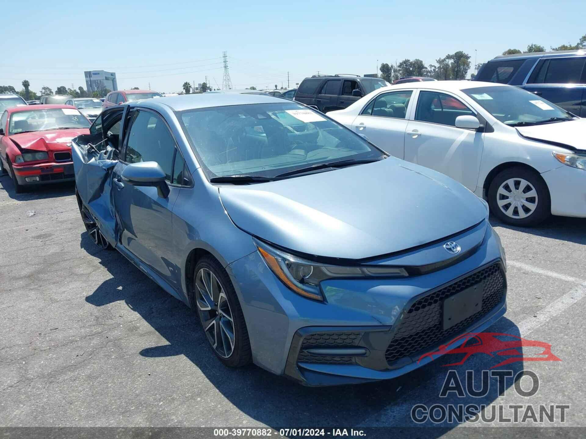 TOYOTA COROLLA 2021 - JTDS4MCE0MJ075065