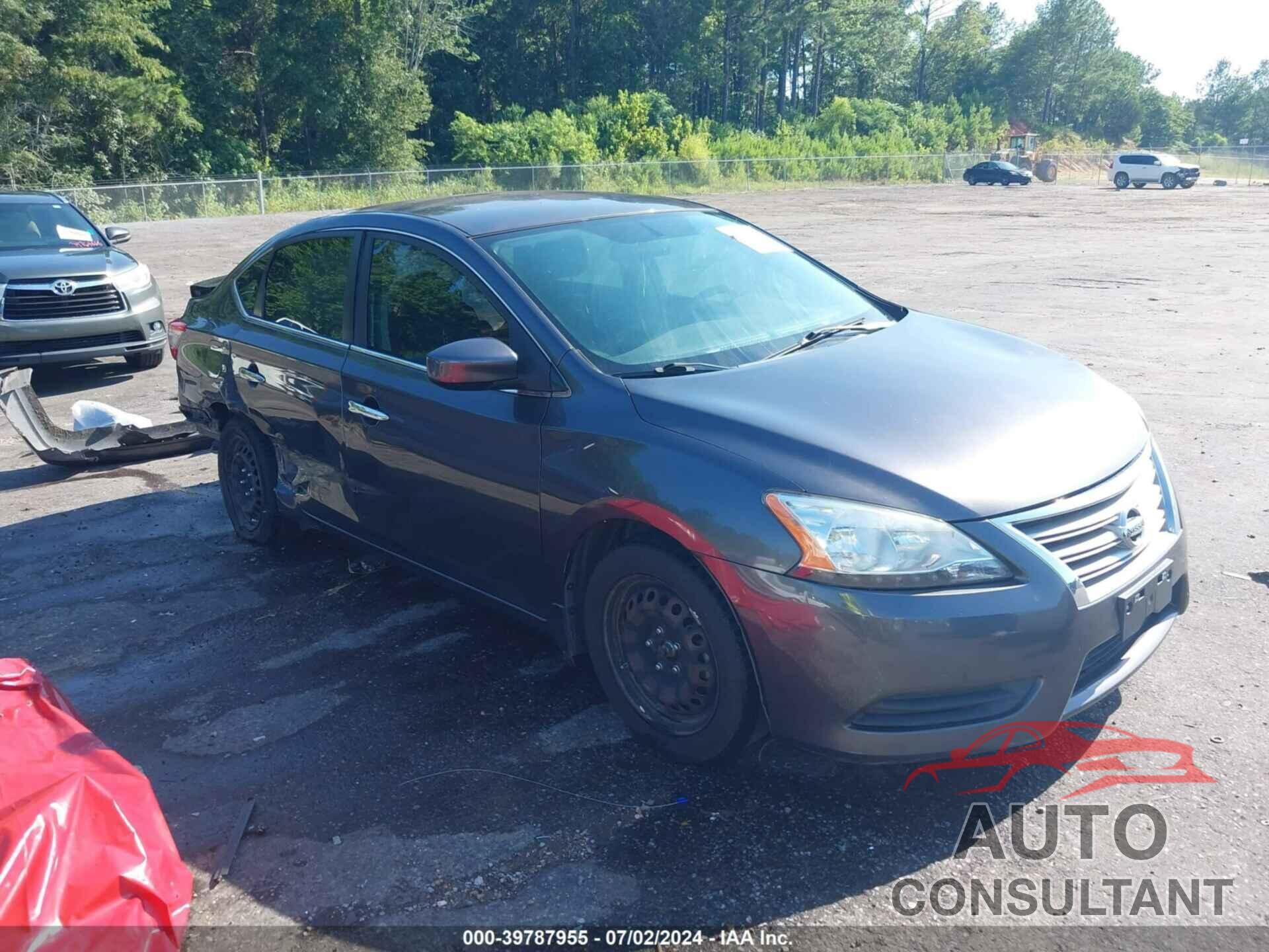 NISSAN SENTRA 2015 - 3N1AB7AP3FY230474