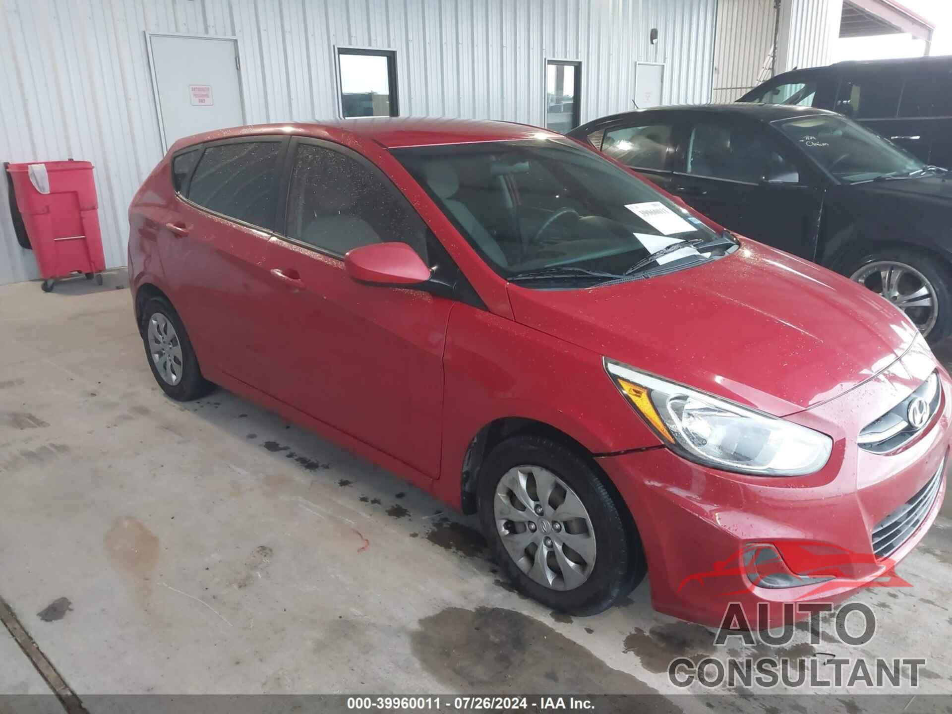 HYUNDAI ACCENT 2017 - KMHCT5AE1HU313523