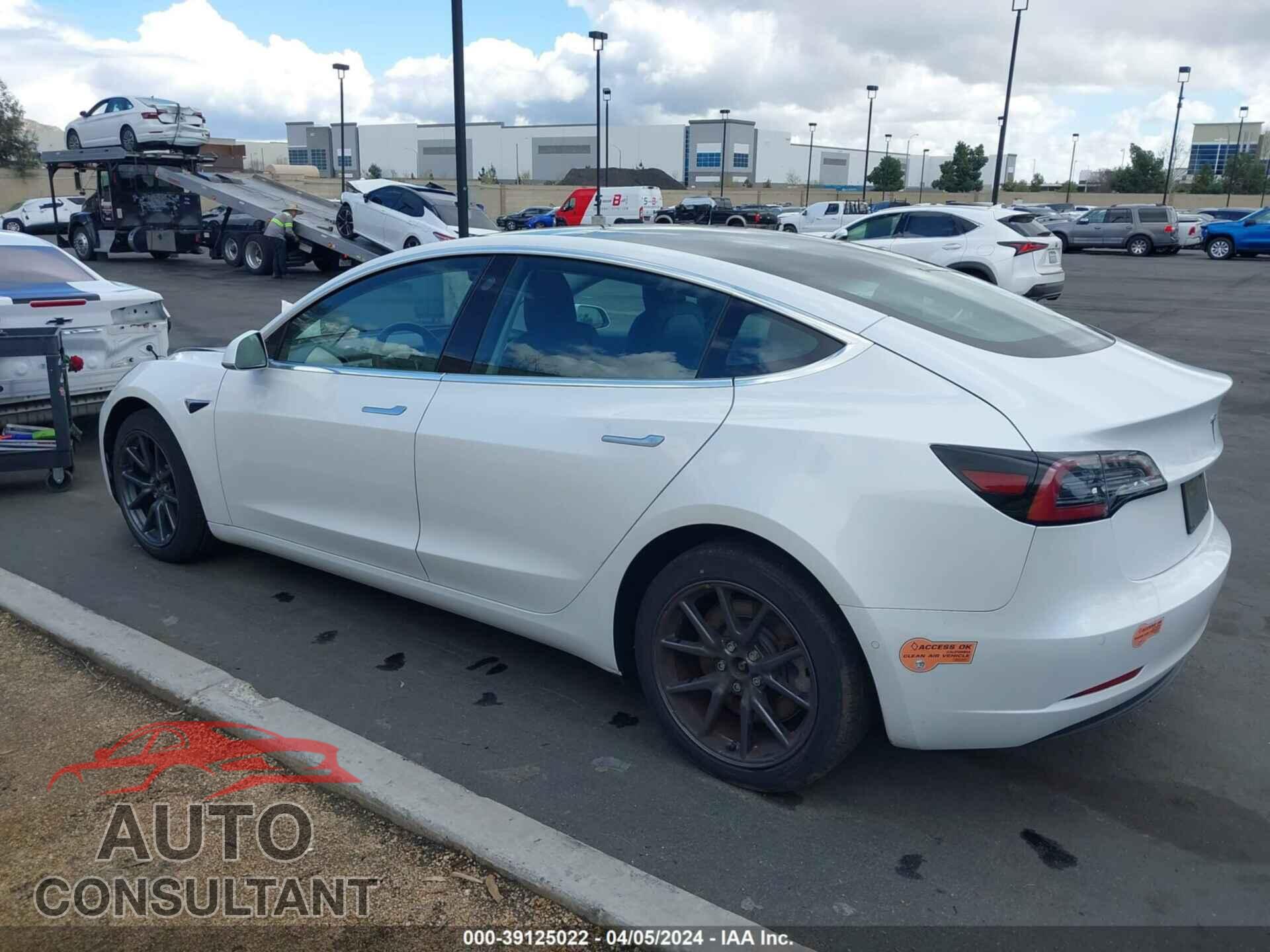TESLA MODEL 3 2020 - 5YJ3E1EB8LF619286